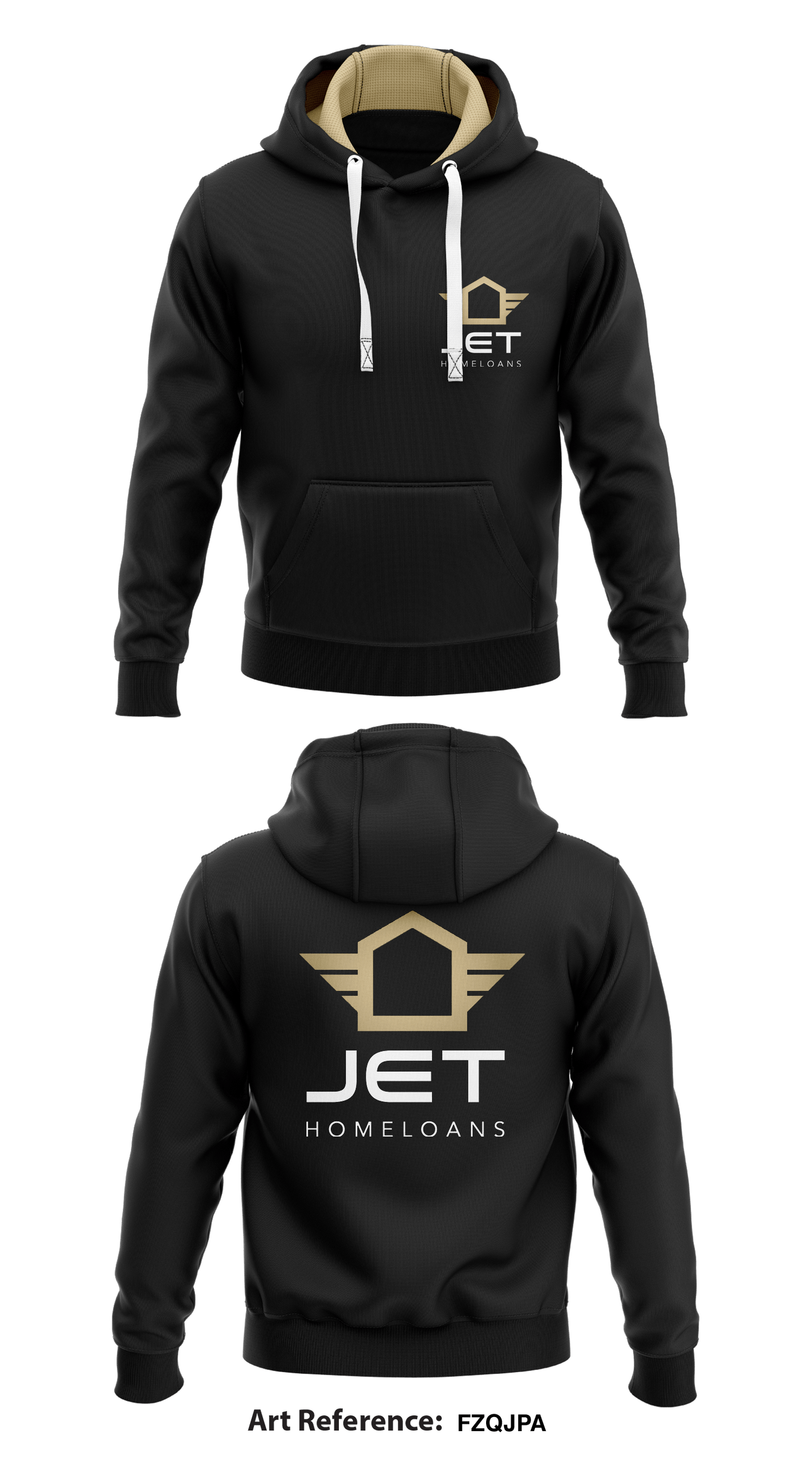 Jet HomeLoans Store 1 Core Men's Hooded Performance Sweatshirt - FZqjpa