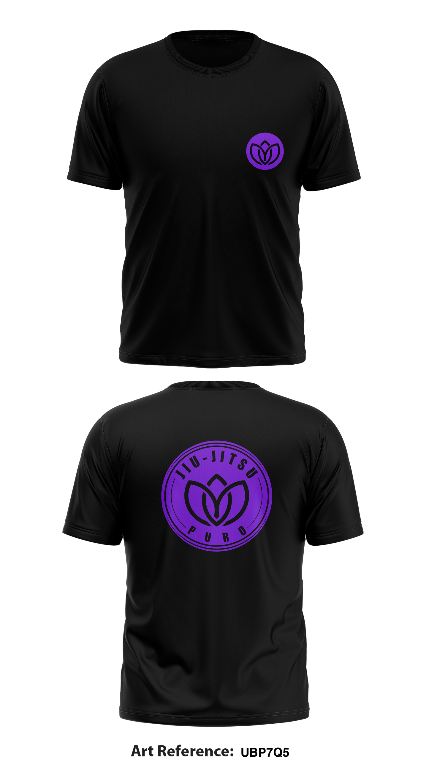 Jiu-Jitsu Puro Store 1 Core Men's SS Performance Tee - Ubp7Q5