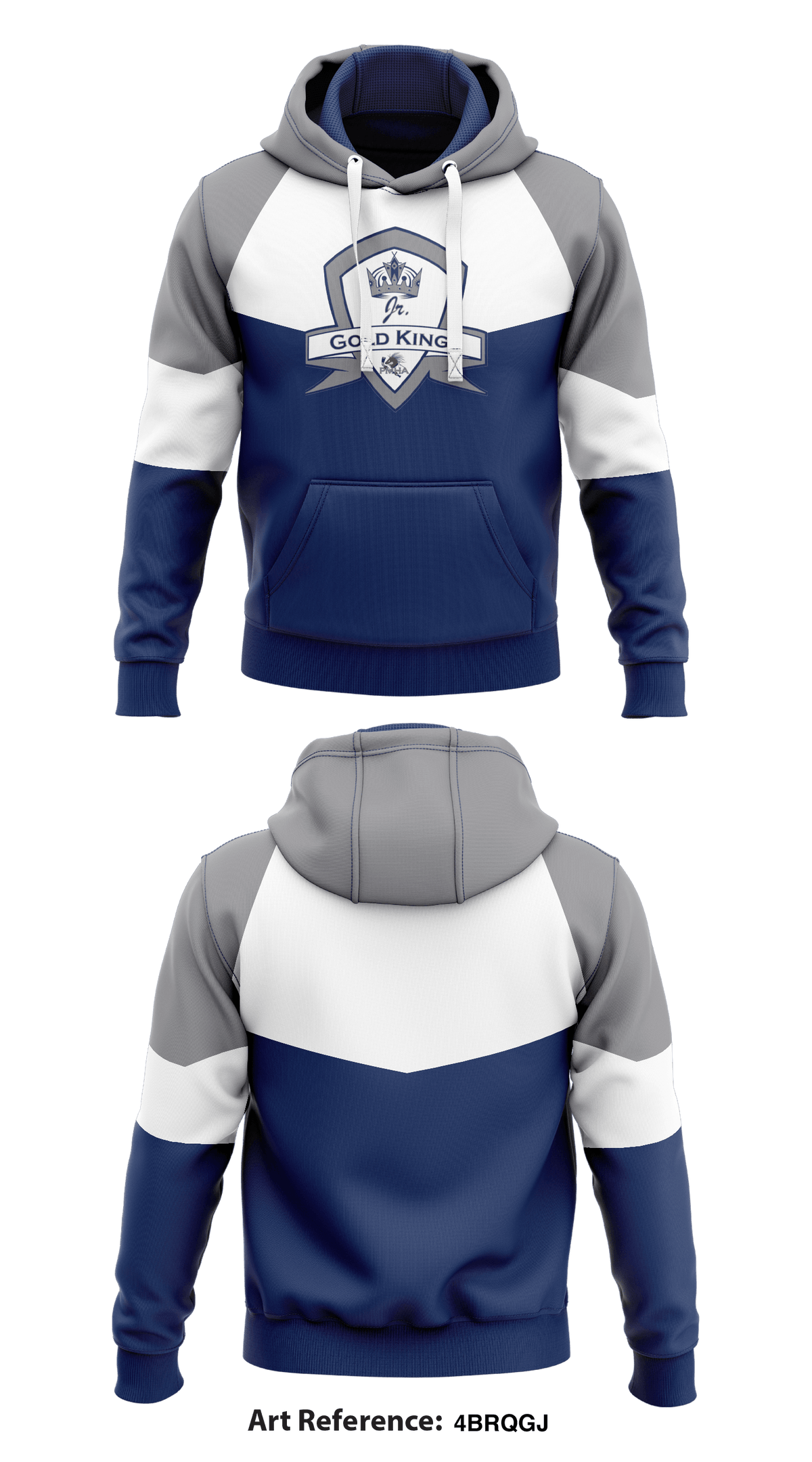 Jr Gold Kings Core Men's Hooded Performance Sweatshirt - 4brQgj