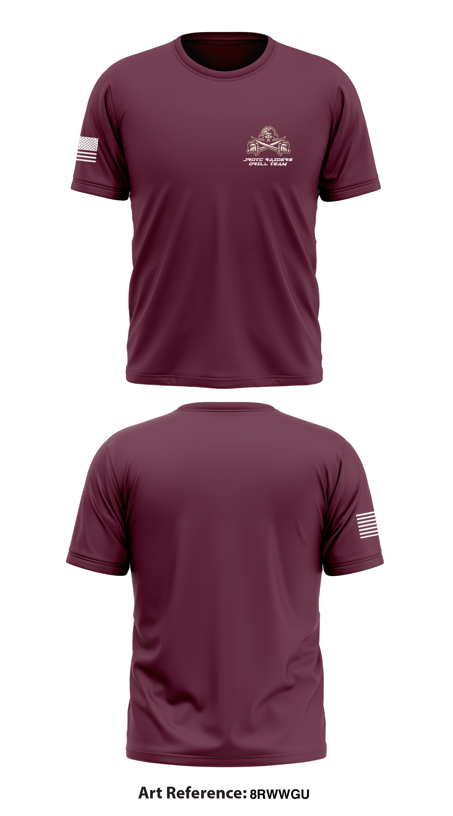 Jrotc Raiders Drill Team Store 1 Core Men's SS Performance Tee - 8rwWGU