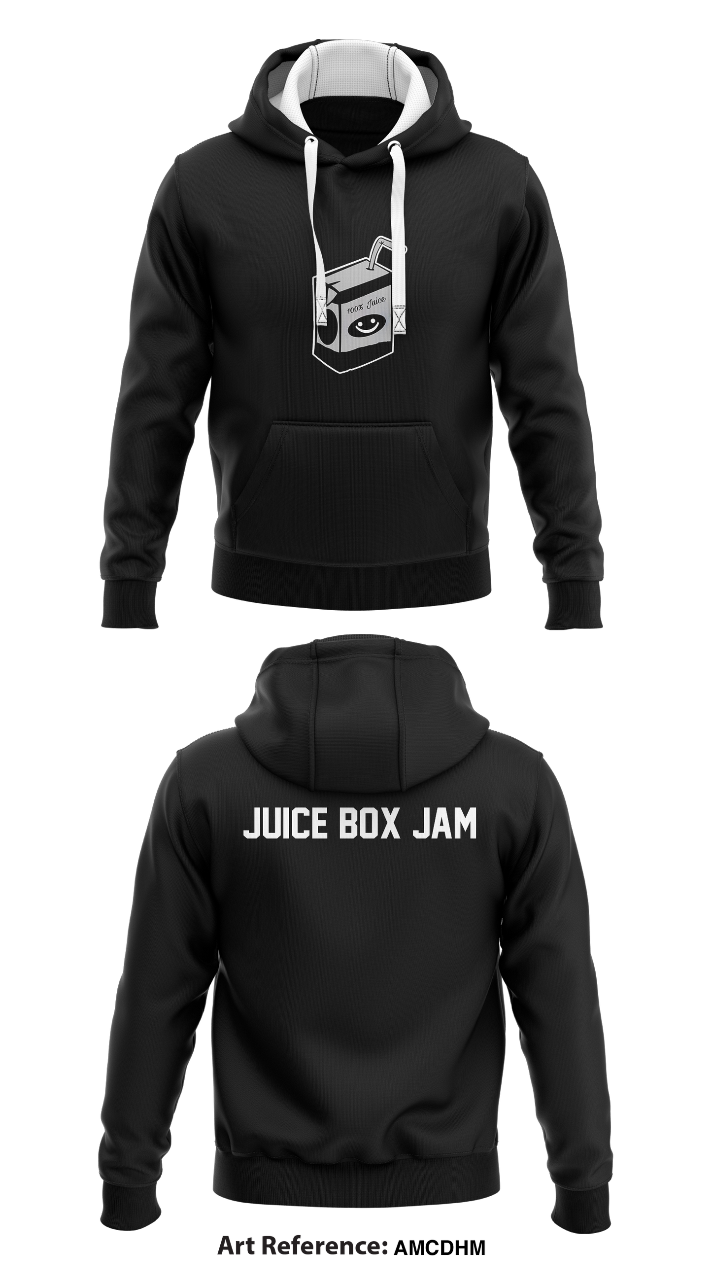 Juice Box Jam Store 1 Core Men's Hooded Performance Sweatshirt - AMCdHM