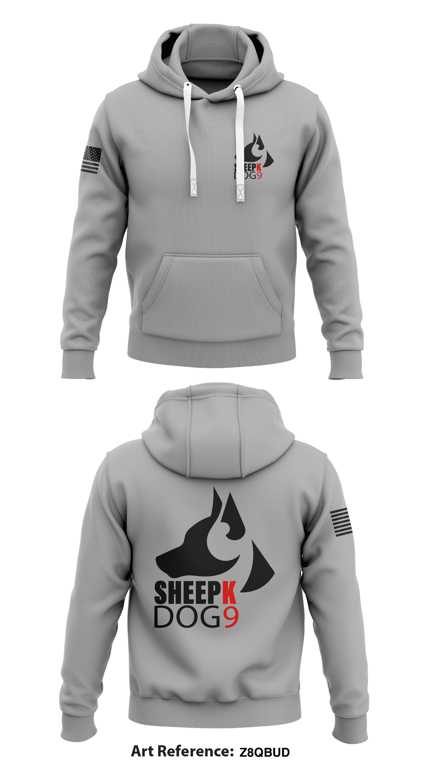 K9 UNIT Store 1 Core Men's Hooded Performance Sweatshirt - z8qbUD