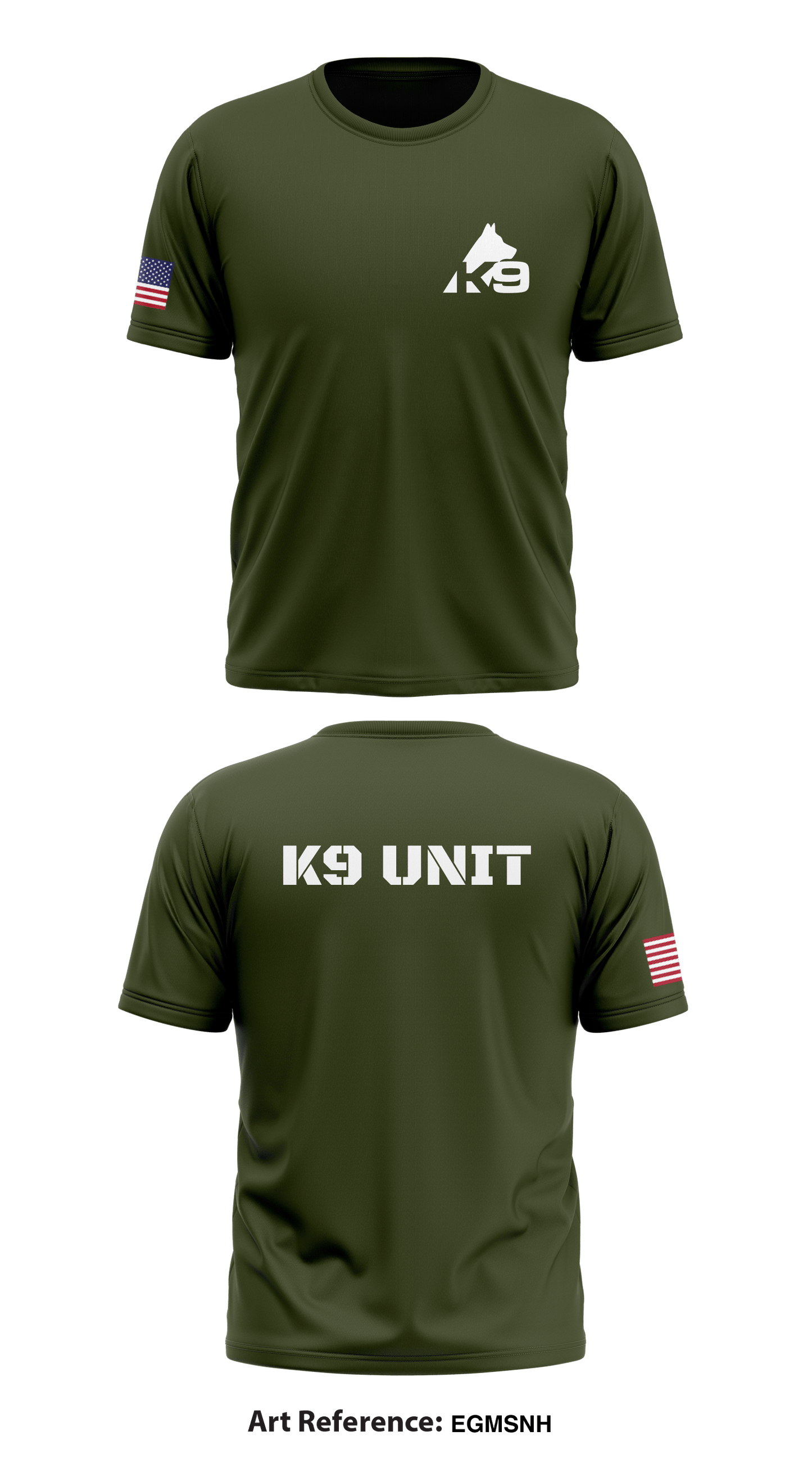 K9 Unit Store 1 Core Men's SS Performance Tee - EgmSNh