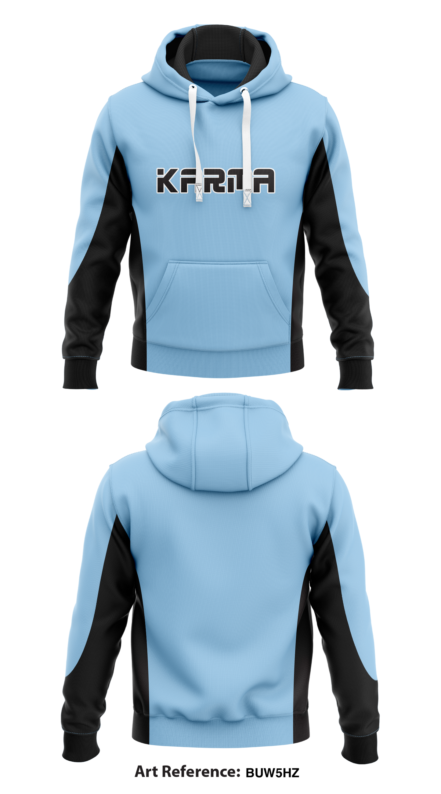 KARMA Store 1 Core Men's Hooded Performance Sweatshirt - buW5HZ