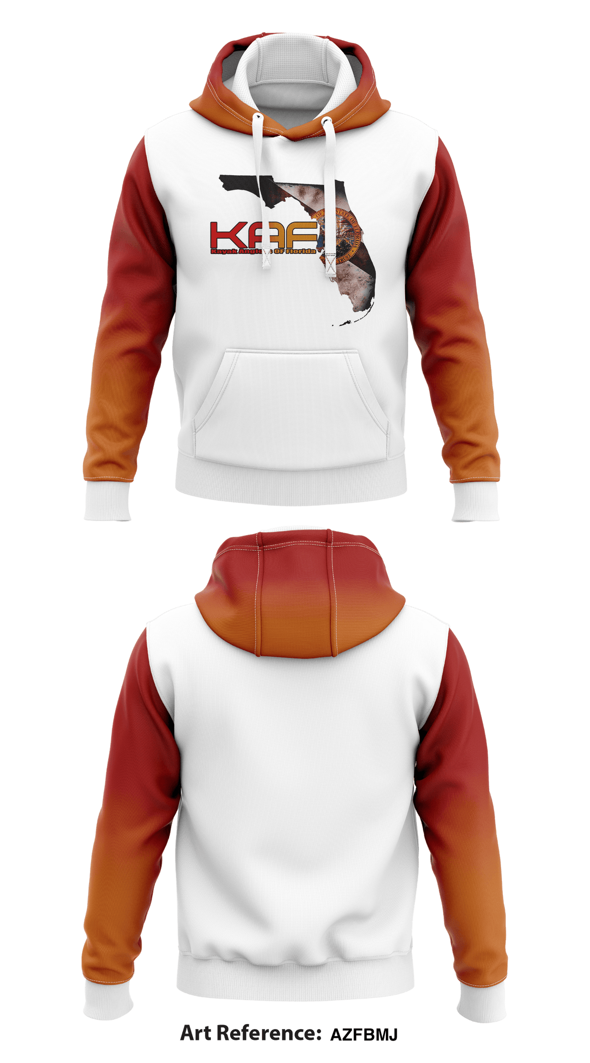 Kayak Anglers of Florida Core Men's Hooded Performance Sweatshirt - AzFbmJ