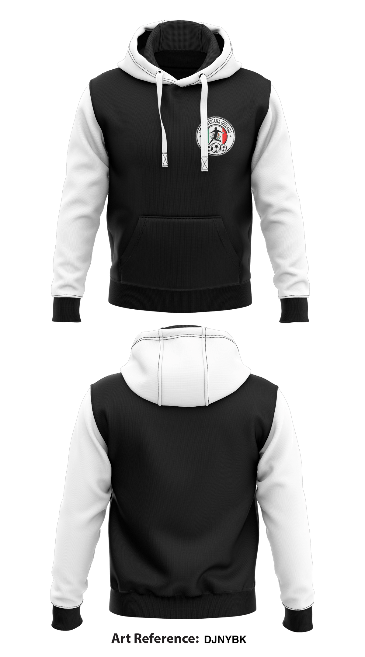 LIGA MEXICANA1 Core Men's Hooded Performance Sweatshirt - DjnYbK