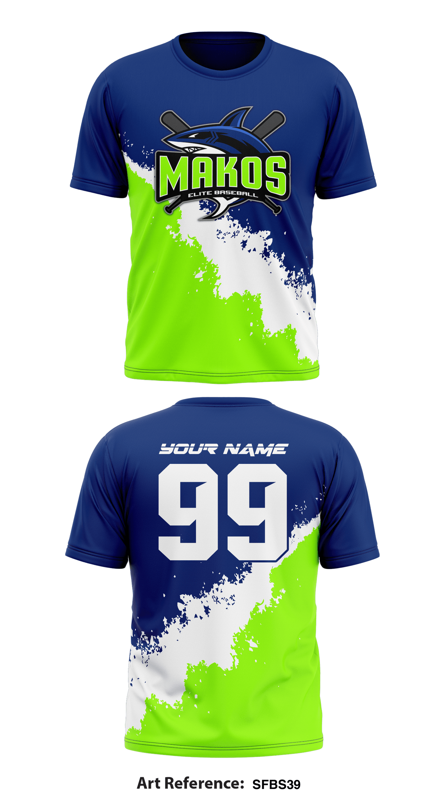 La Vernia Makos Store 1 Core Men's SS Performance Tee - sFbs39