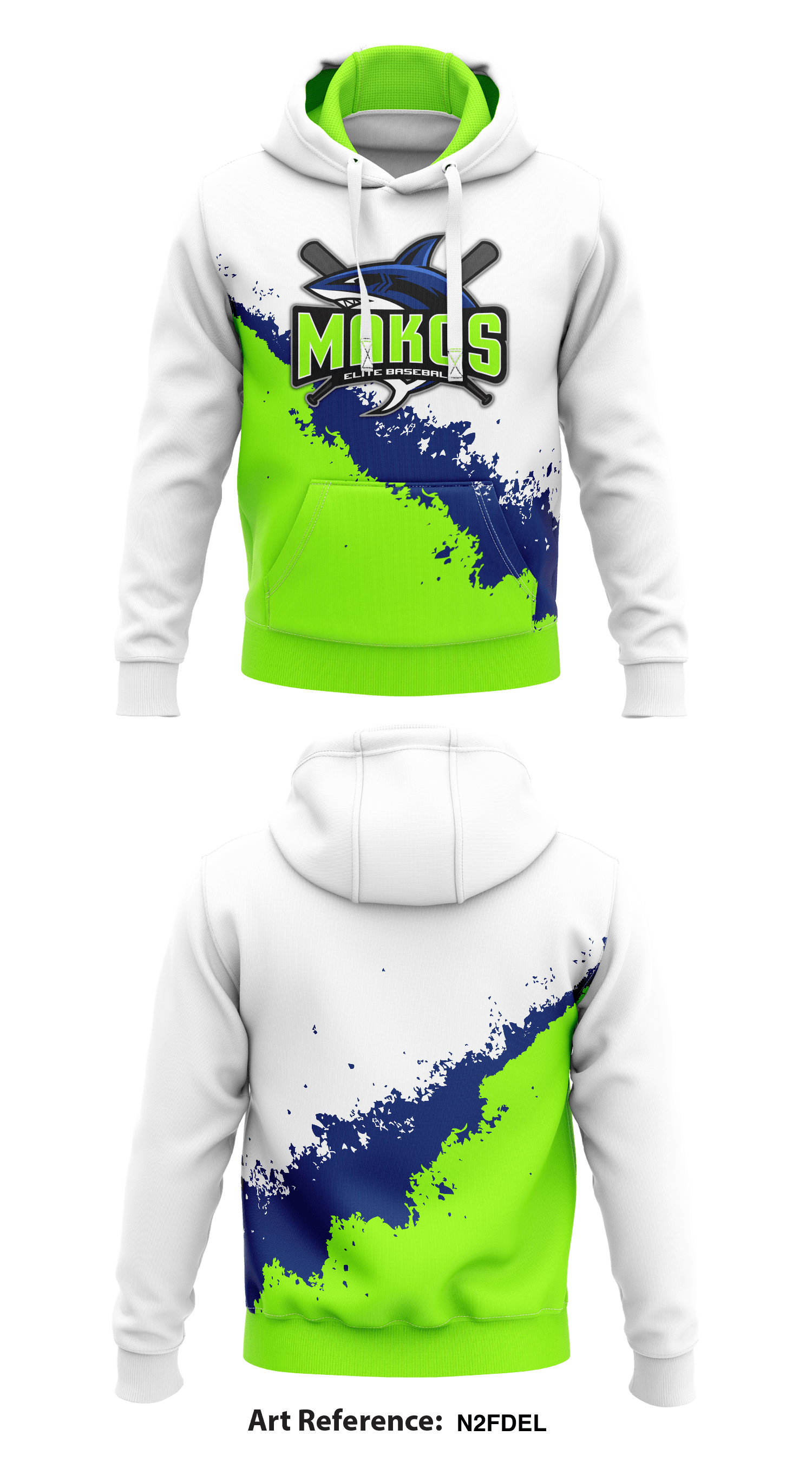 La Vernia Makos Store 1 Core Men s Hooded Performance Sweatshirt