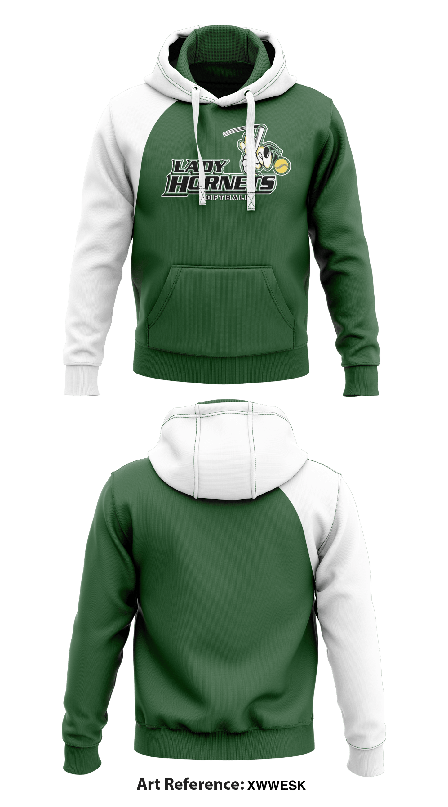 Lady Hornets Store 1 Core Men's Hooded Performance Sweatshirt - xWwesK