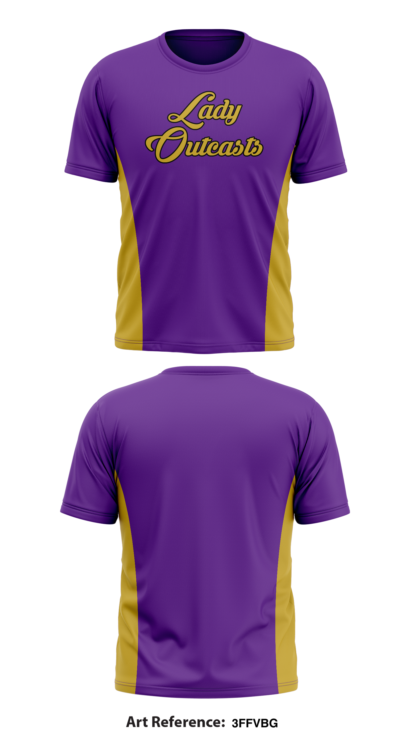 Lady Outcast's Store 1 Core Men's SS Performance Tee - 3FFvBg