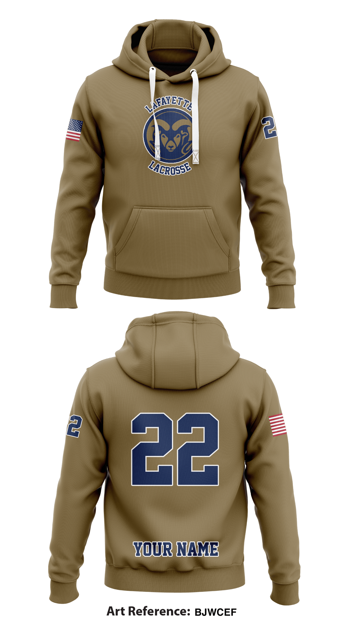 Lafayette Rams Store 1 Core Men's Hooded Performance Sweatshirt - bjWcEf
