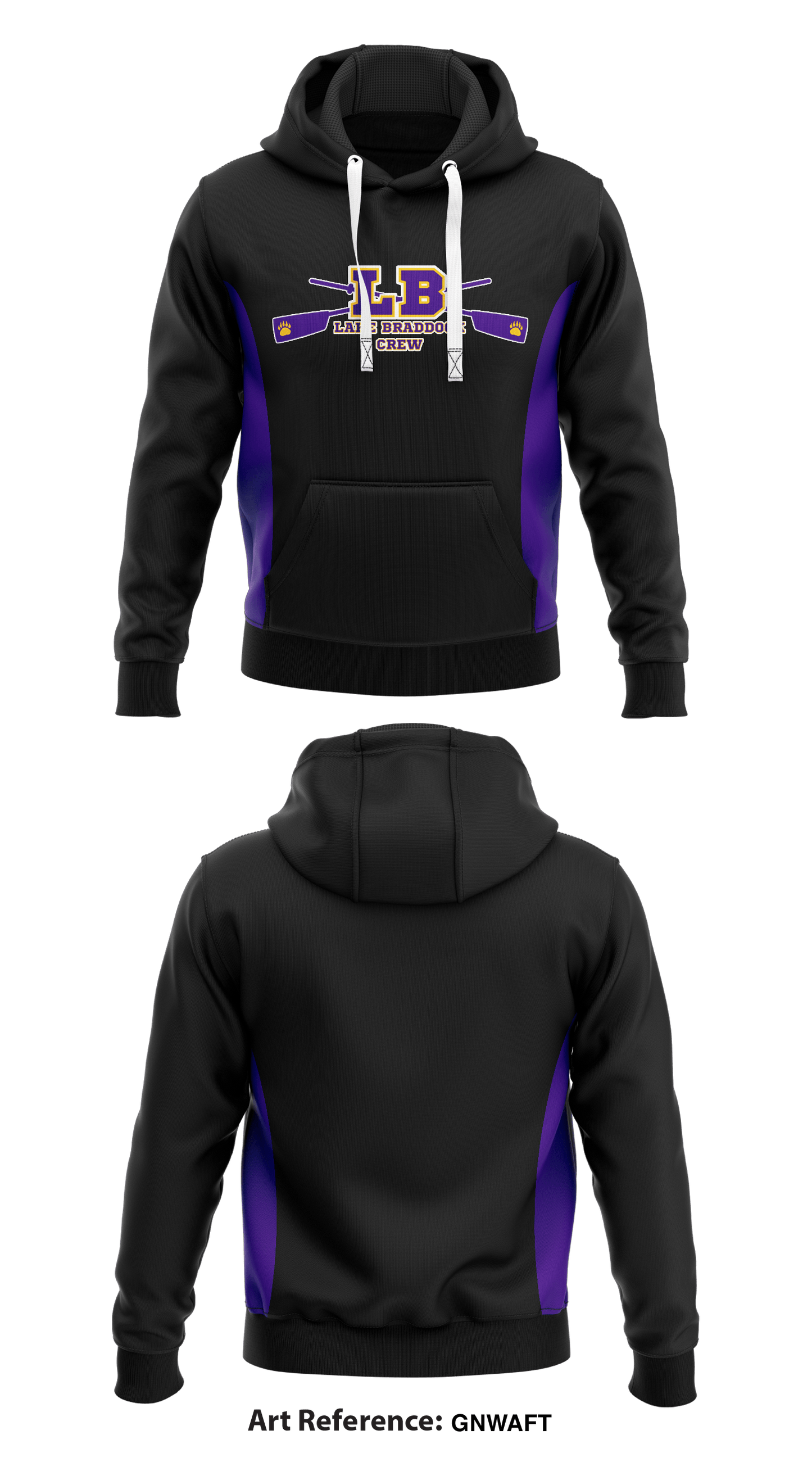 Lake Braddock Crew Core Men's Hooded Performance Sweatshirt - GNwAfT