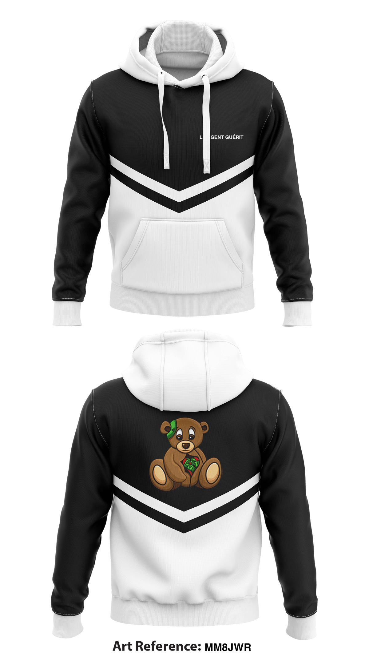 L'argent Guérit Store 1 Core Men's Hooded Performance Sweatshirt - Mm8jWr