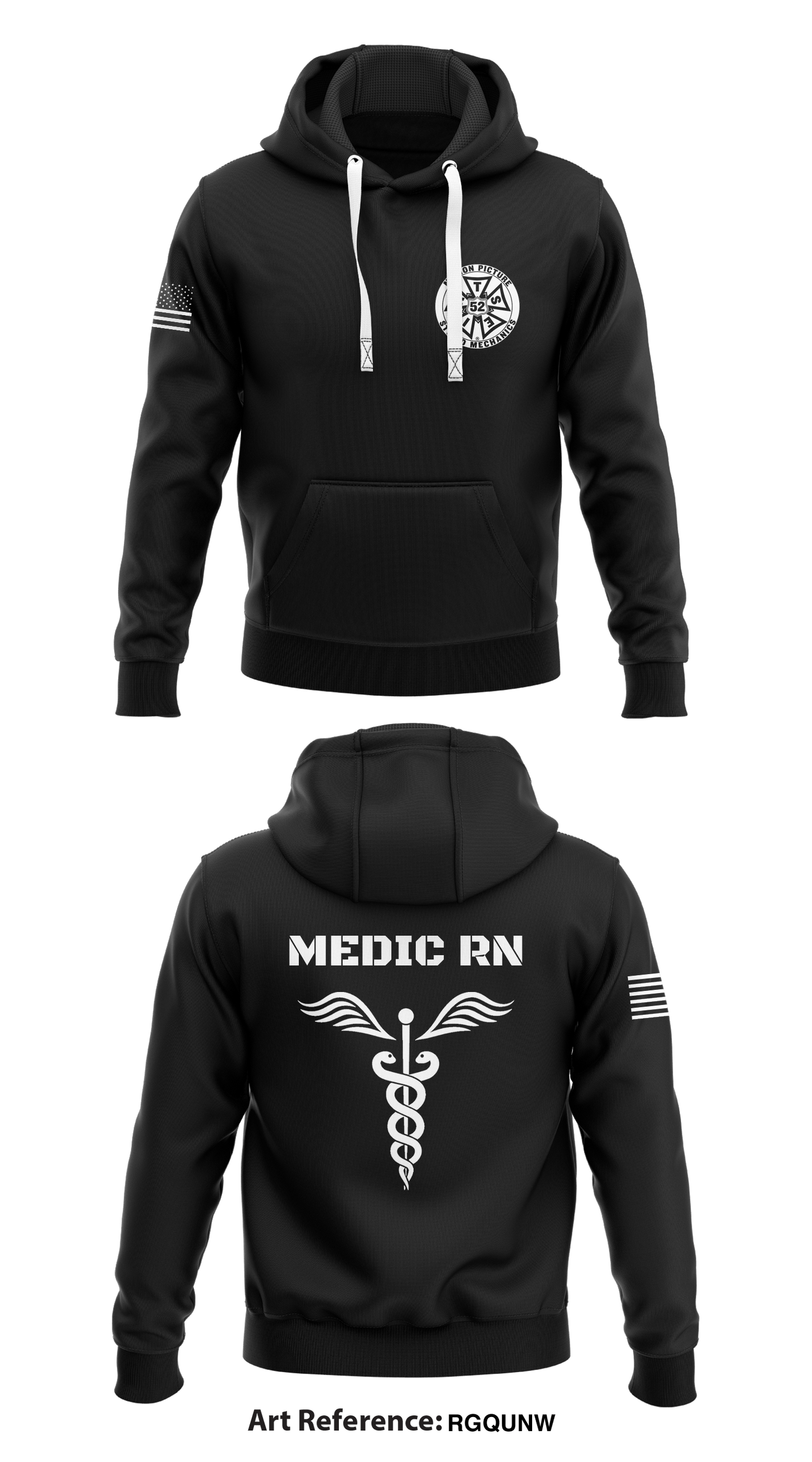 Local 52 Core Men's Hooded Performance Sweatshirt - rgqUnW