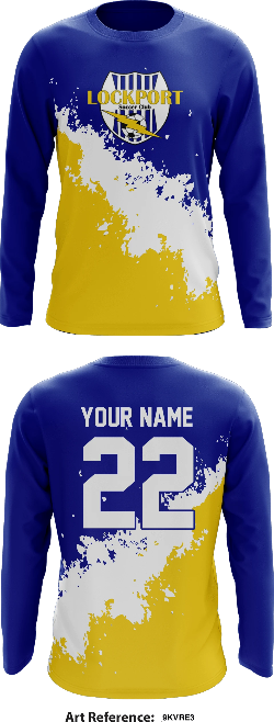 Lockport Lady Lightning Store 1 Core Men's LS Performance Tee - 9kvRE3