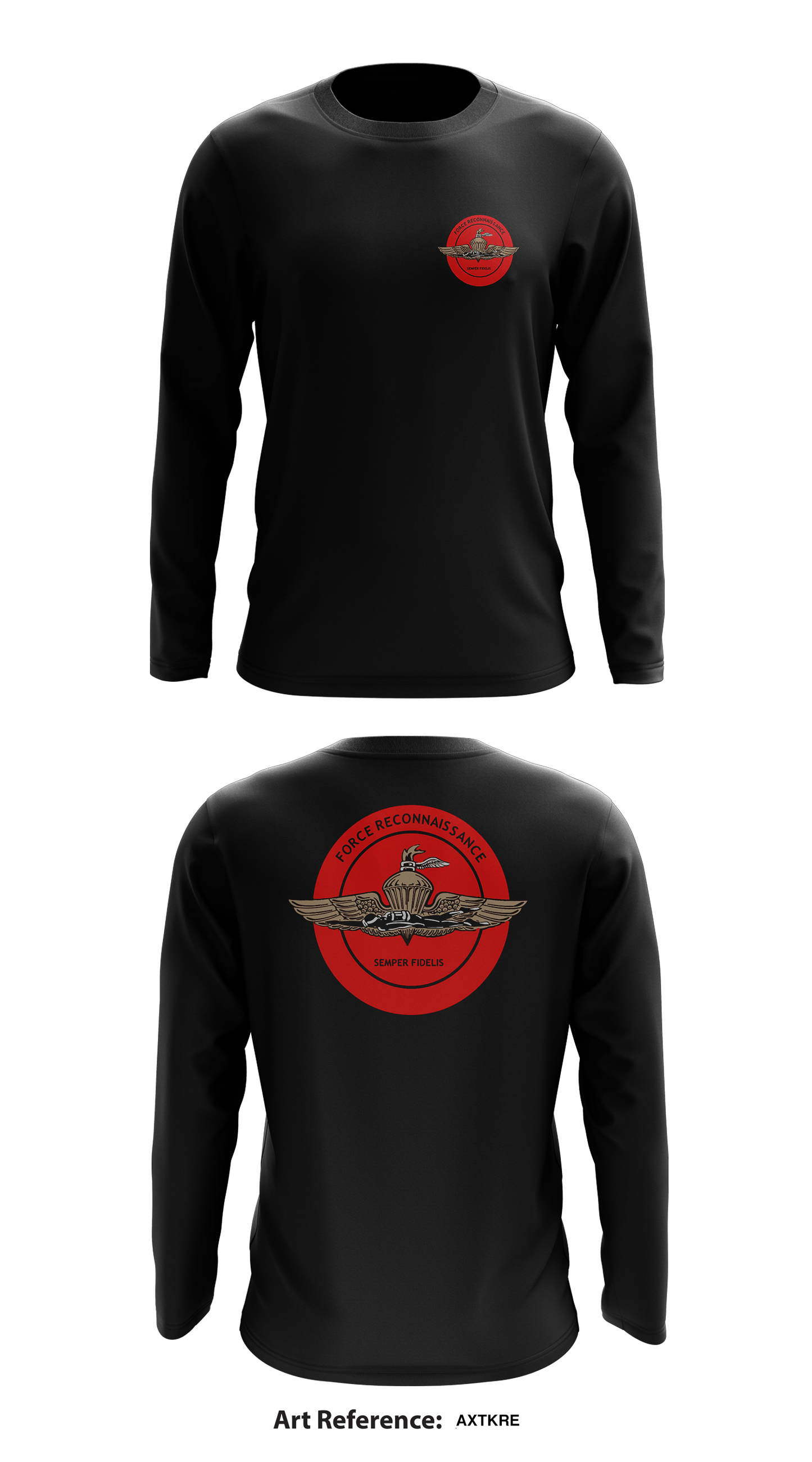 5th Force Recon Store 1 Core Men's LS Performance Tee - 75070443593