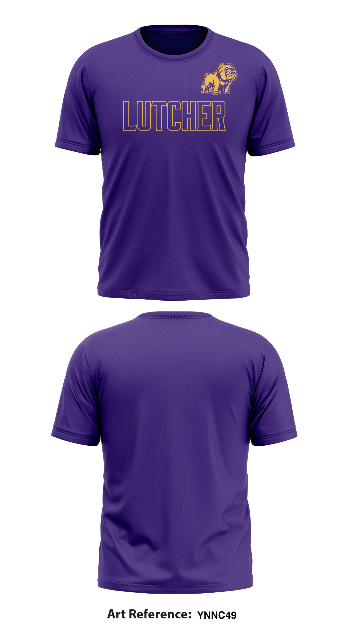 Lutcher Baseball Core Men's SS Performance Tee - YnnC49