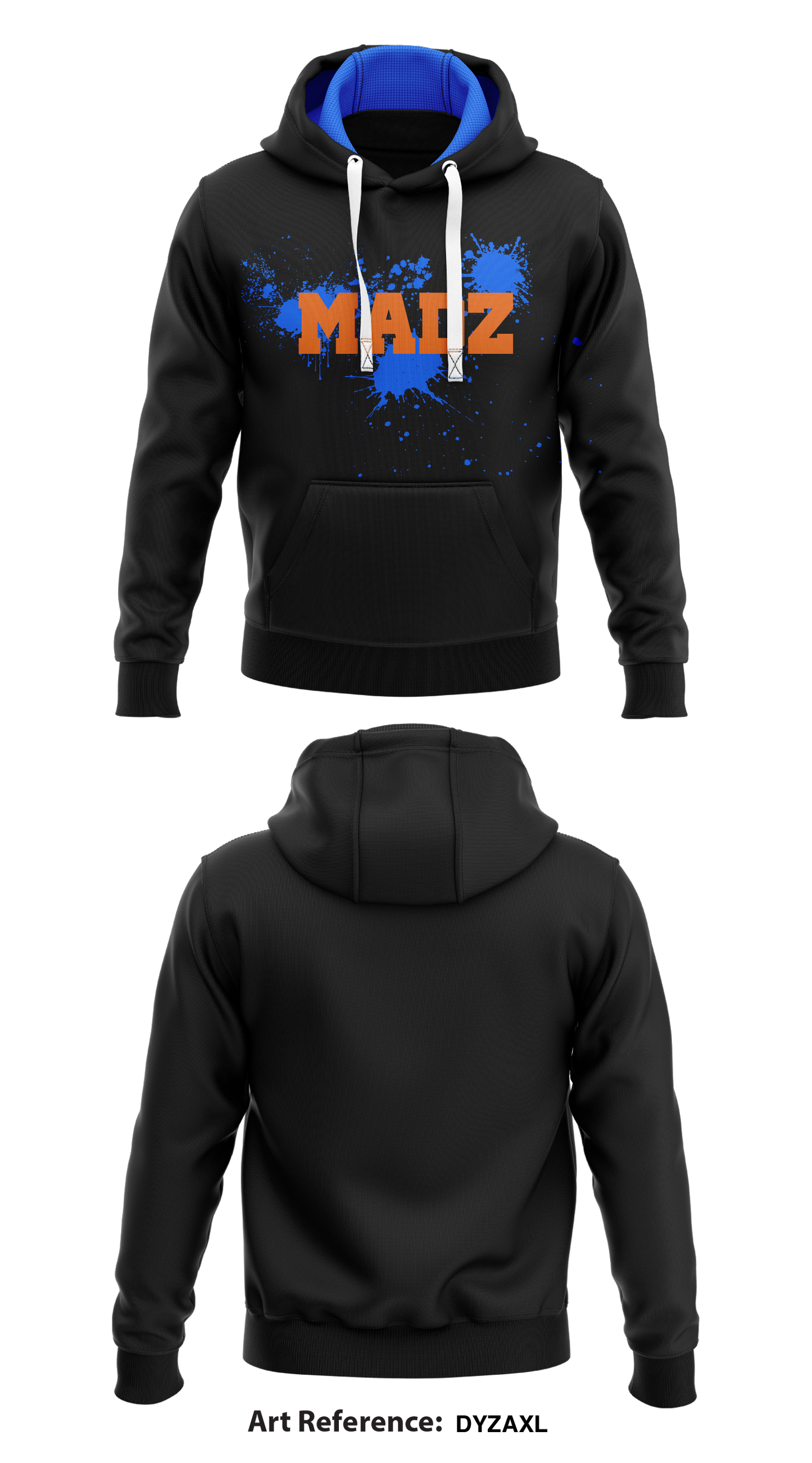 Core Men's Hooded Performance Sweatshirt - DyzAxL