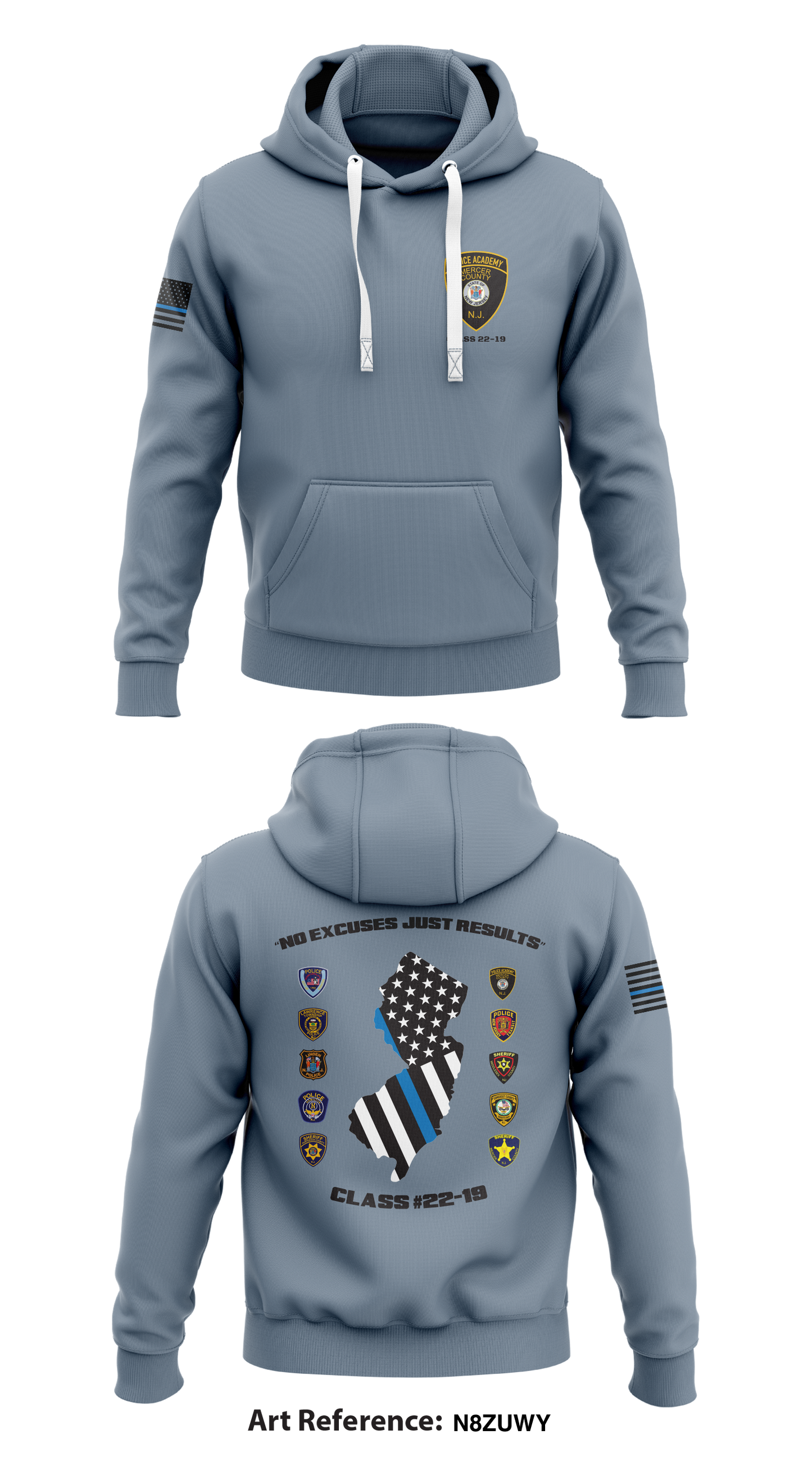 MCPA 2219 Store 1 Core Men's Hooded Performance Sweatshirt - n8ZUWy
