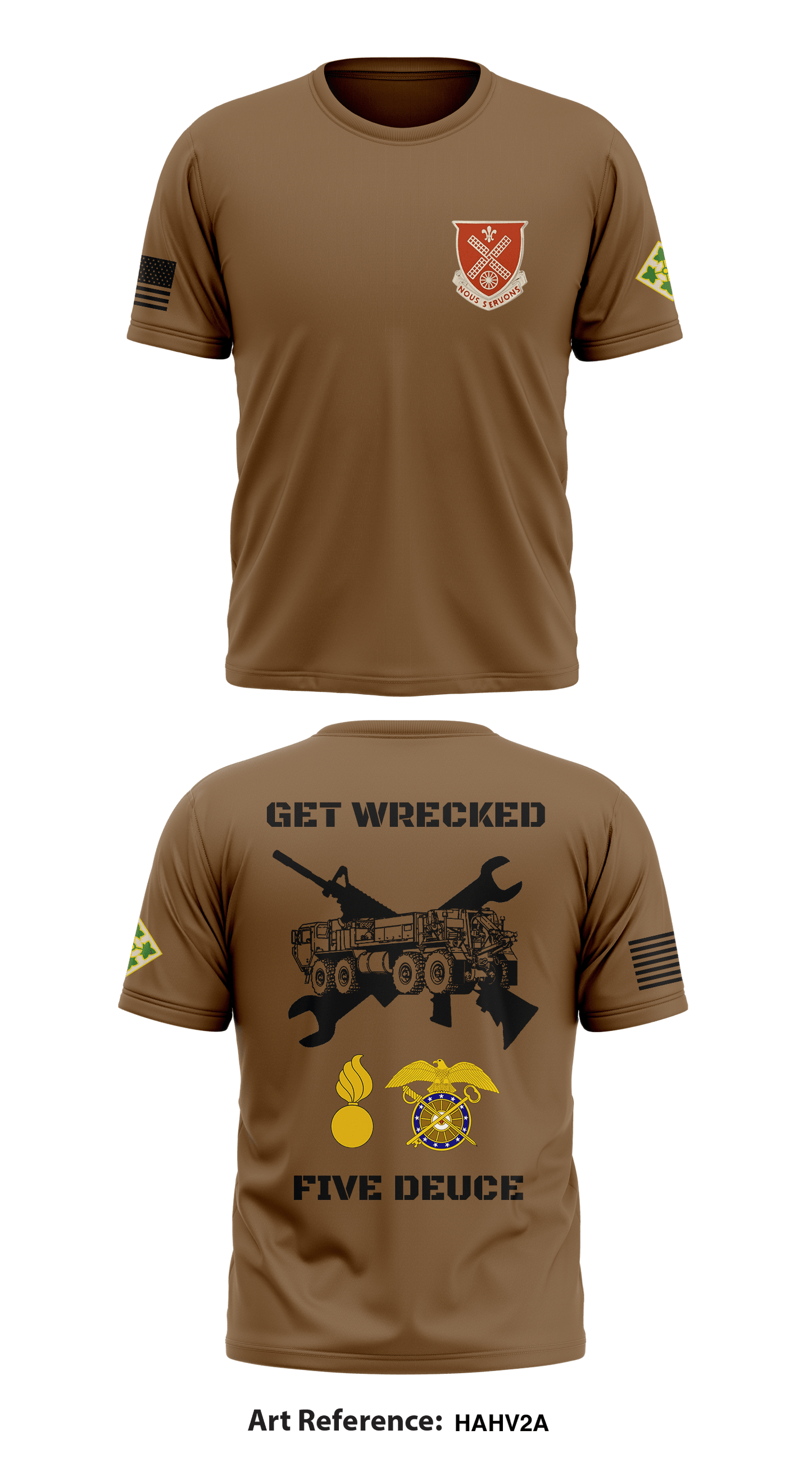 Maintenance Platoon, Echo Company, 52D Engineers Store 1 Core Men's SS Performance Tee - HaHv2A