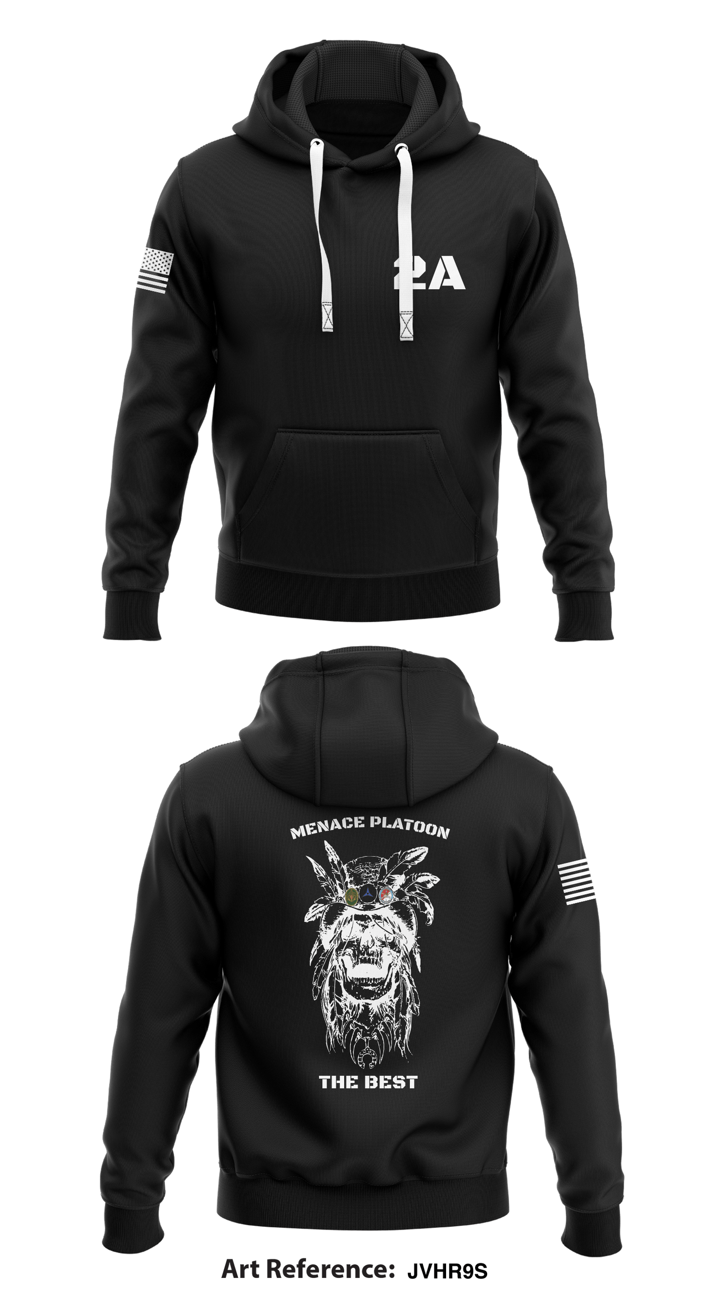 Menace Platoon Core Men's Hooded Performance Sweatshirt - jVhr9s