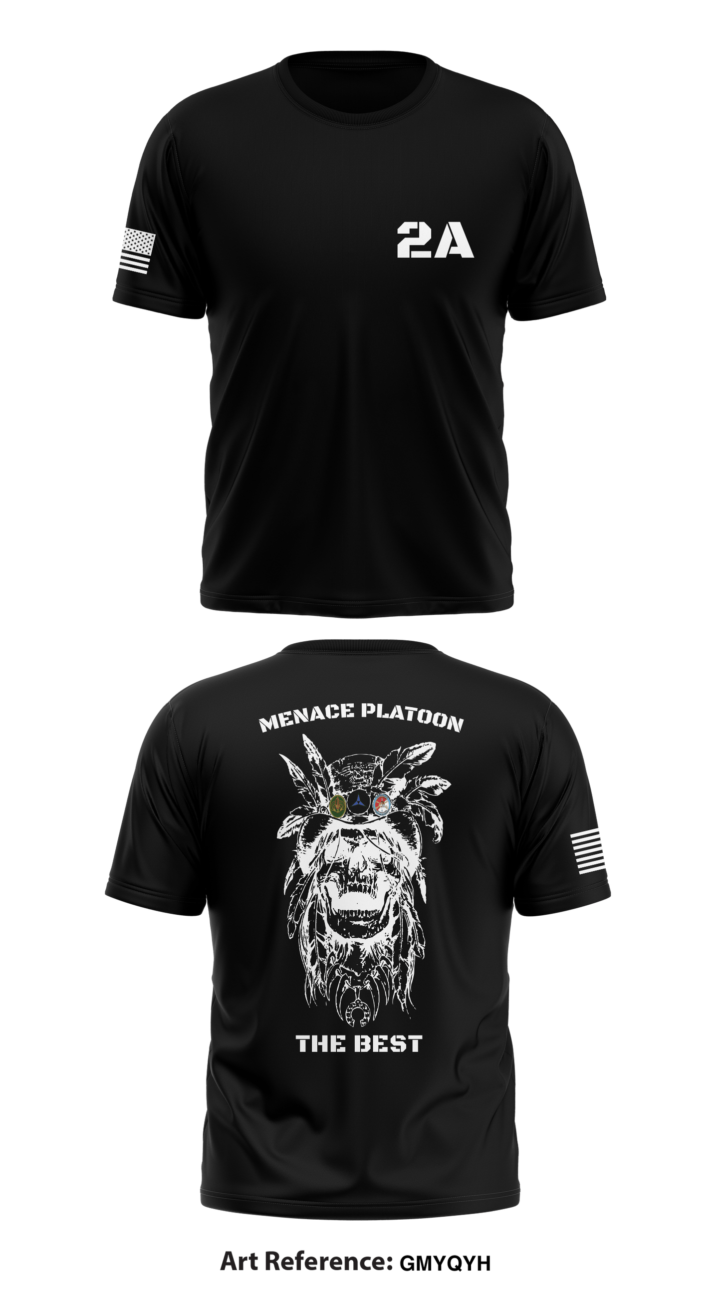 Menace Platoon Core Men's SS Performance Tee - gMYQYH