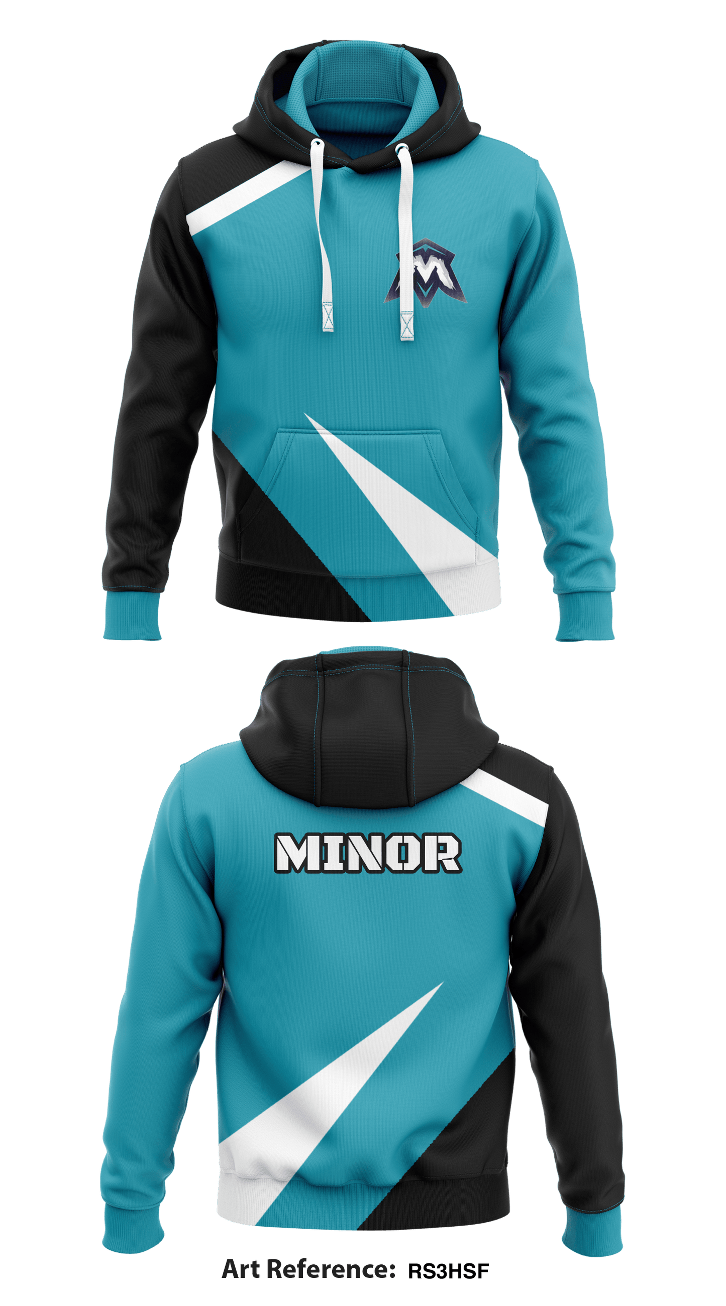 Minor Clan Store 1 Core Men's Hooded Performance Sweatshirt - RS3hsf