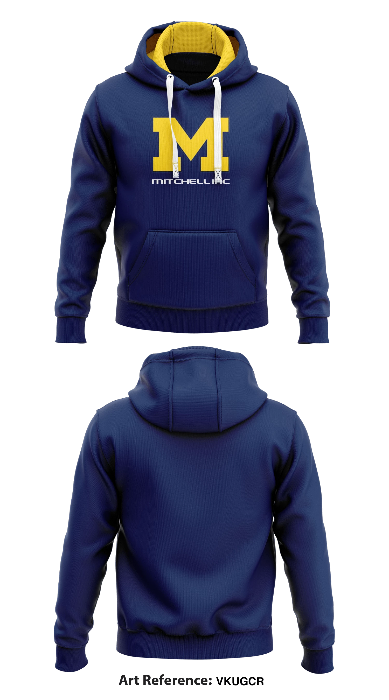 Mitchell Inc Core Men's Hooded Performance Sweatshirt - VKugCR