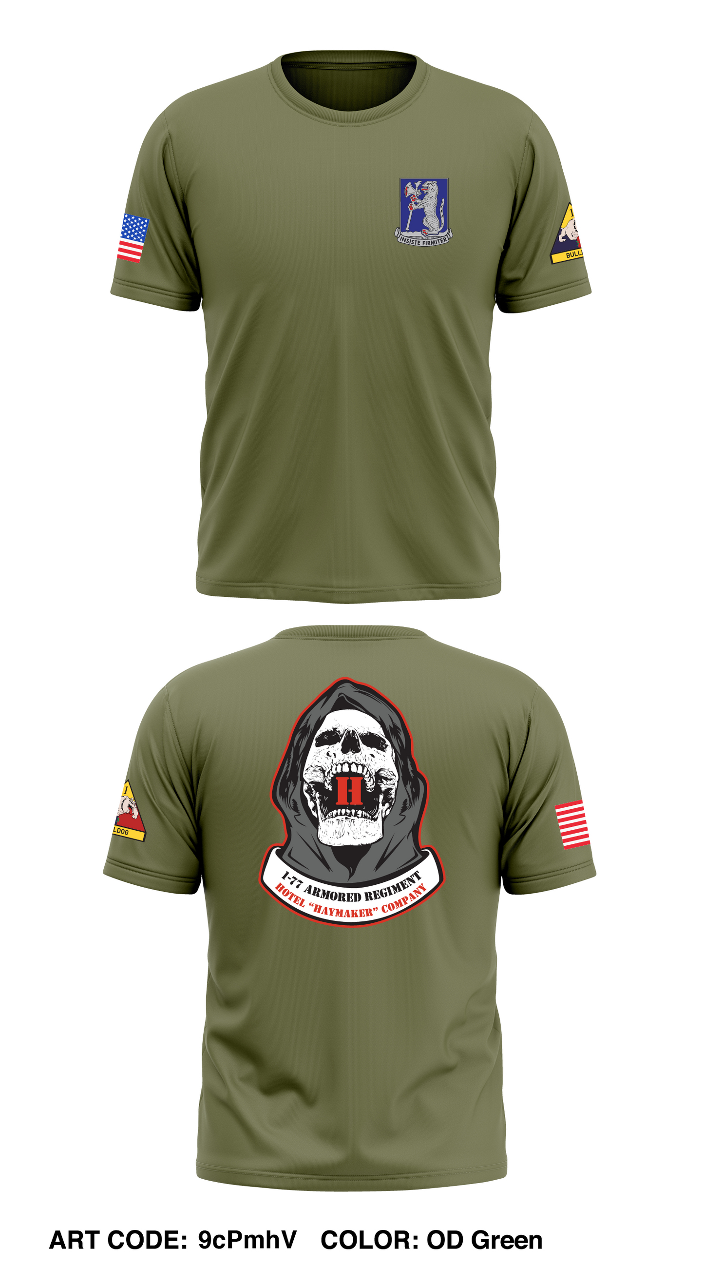 H Co, 1-77 AR Core Men's SS Performance Tee - 9cPmhV