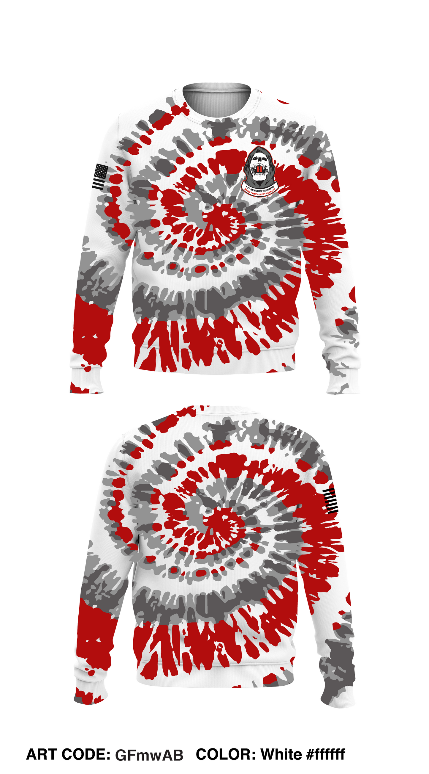 H Co, 1-77 AR Core Men's Crewneck Performance Sweatshirt - GFmwAB