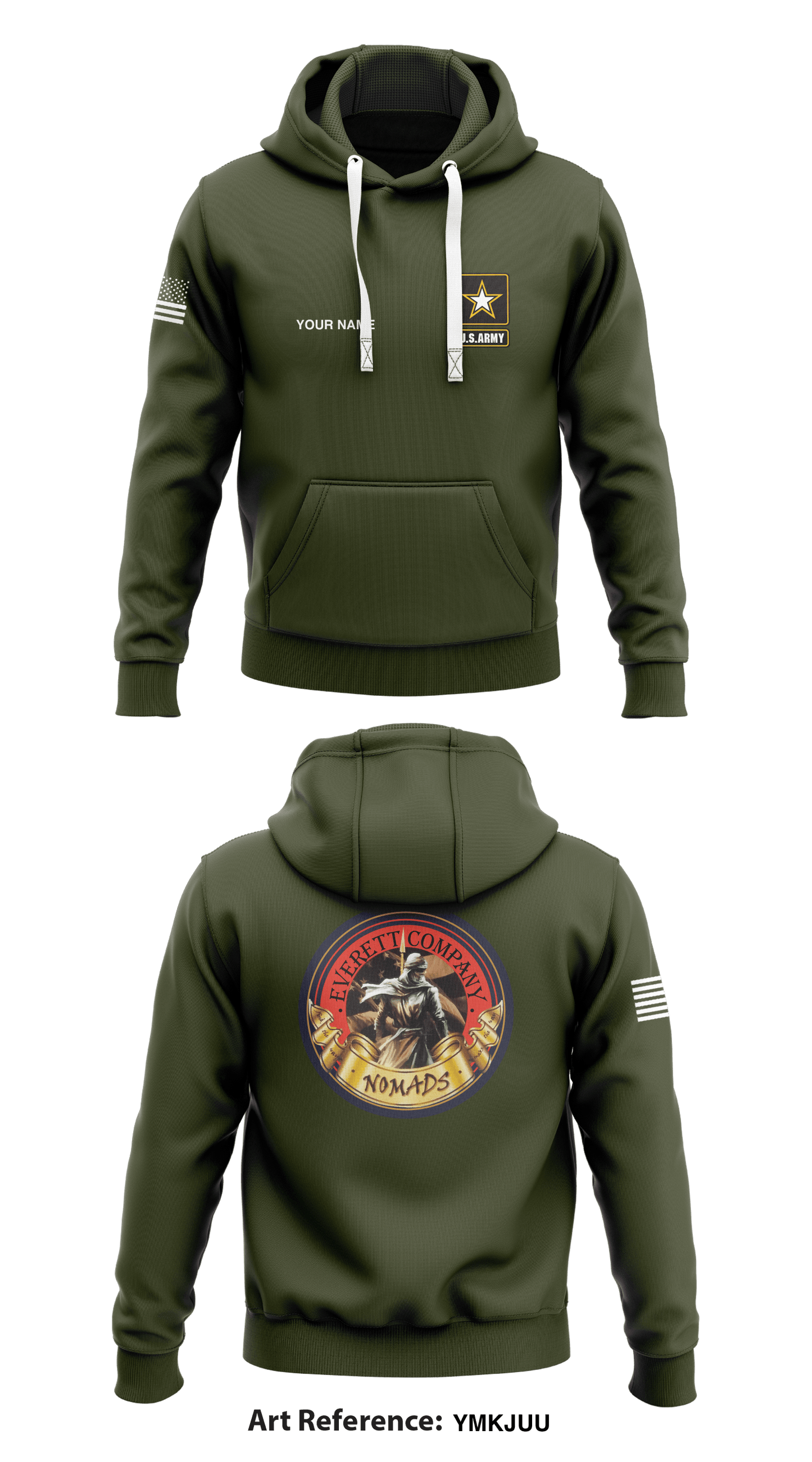 Everett Nomads Store 1 Core Men's Hooded Performance Sweatshirt - YmkJUu