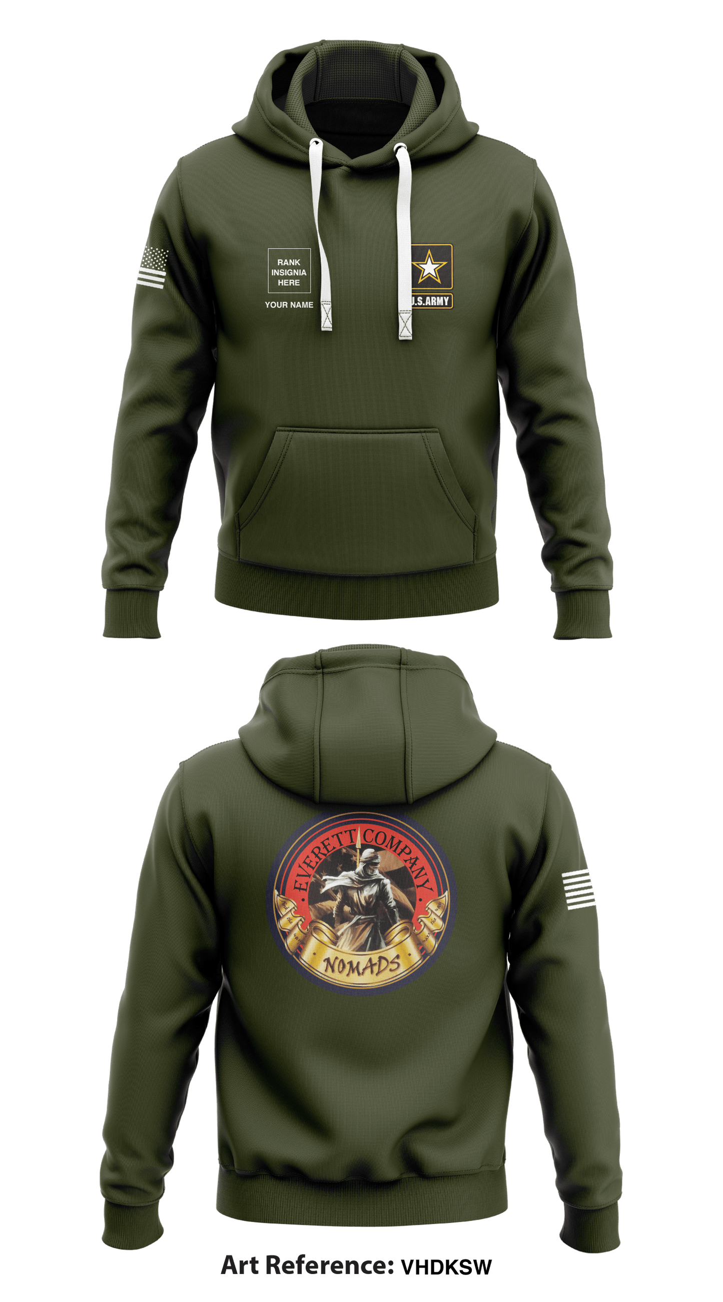 Everett Nomads Store 1 Core Men's Hooded Performance Sweatshirt - vhdKsW