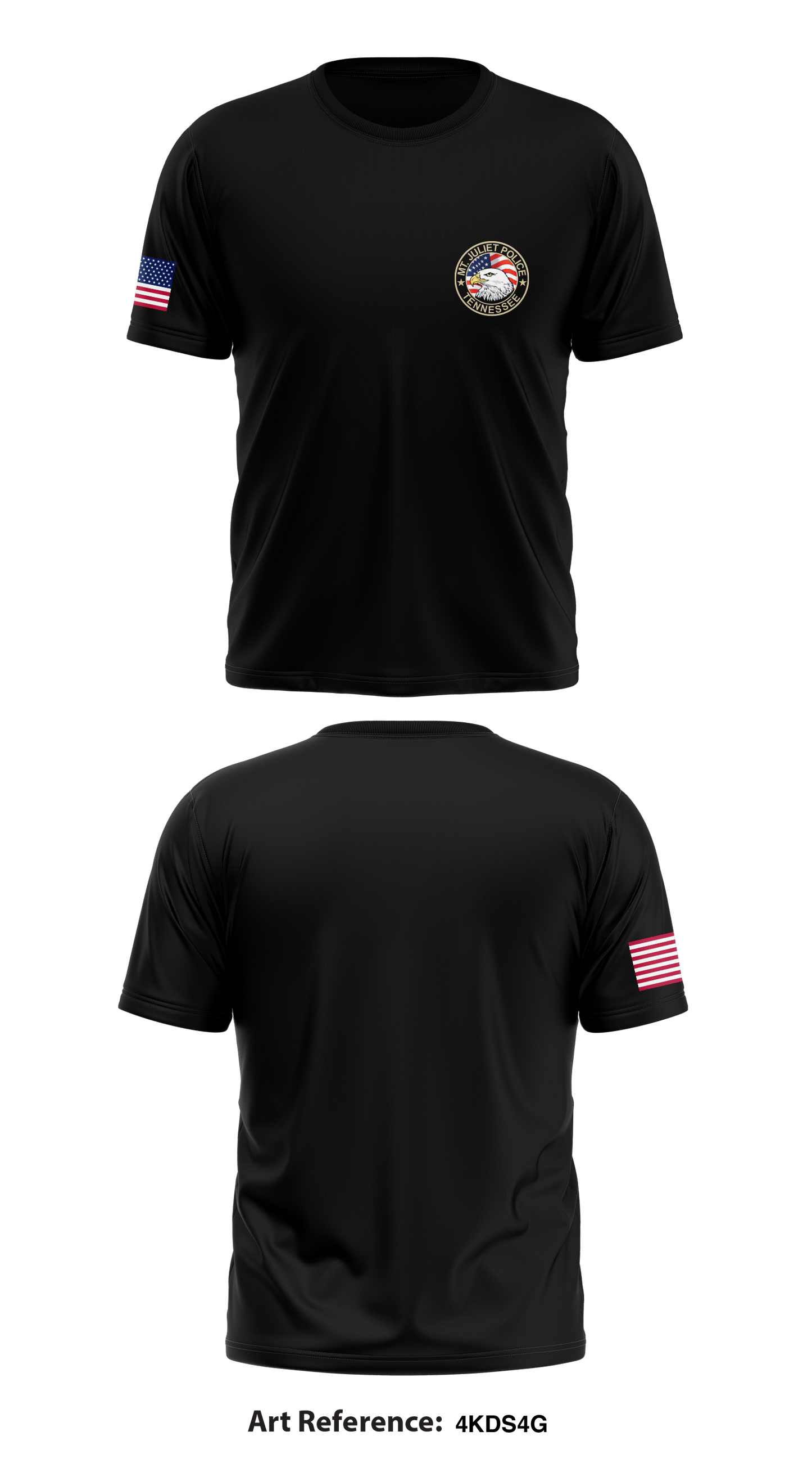 Mt. Juliet Police Department Store 1 Core Men's SS Performance Tee - 4kDs4g
