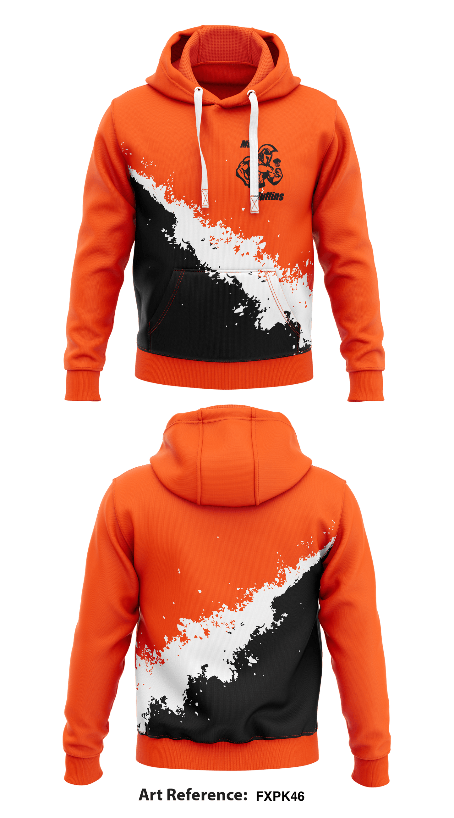 Mud Muffins Core Men's Hooded Performance Sweatshirt - fxpk46