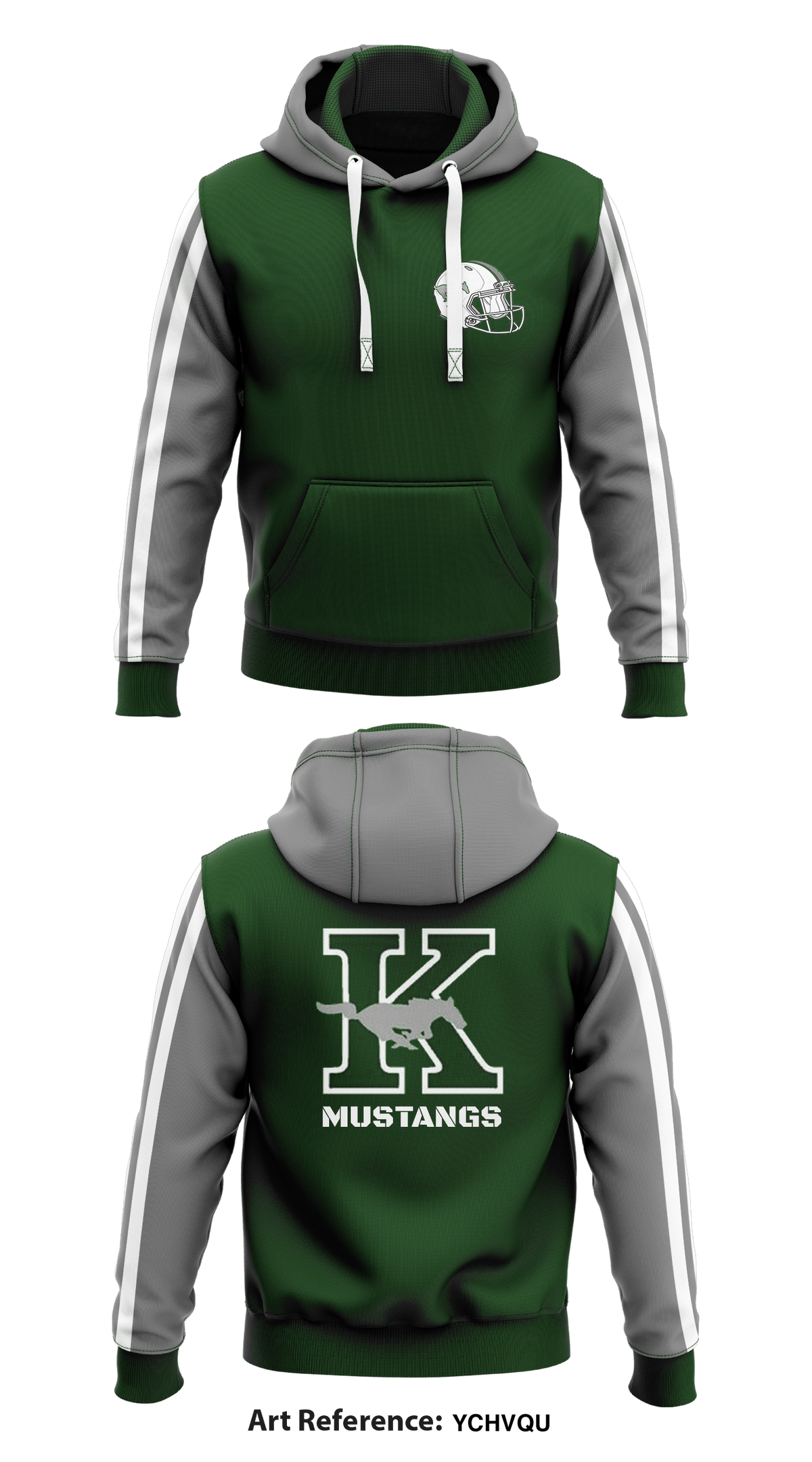 Mustangs Store 5 Core Men's Hooded Performance Sweatshirt - ychvQu