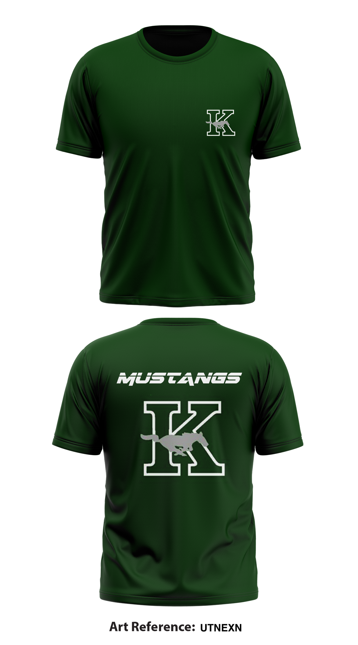JFK Mustangs Store 1 Core Men's SS Performance Tee - uTNExN