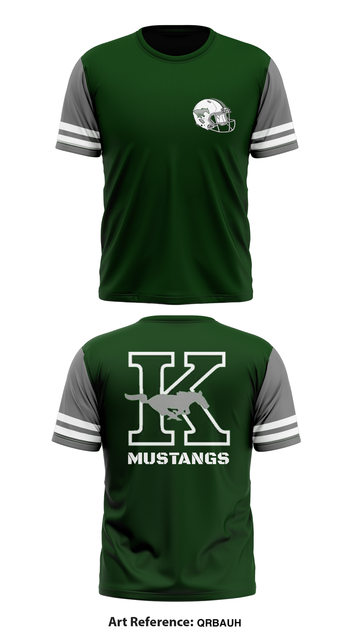 Mustangs Store 5 Core Men's SS Performance Tee - qRBAuH