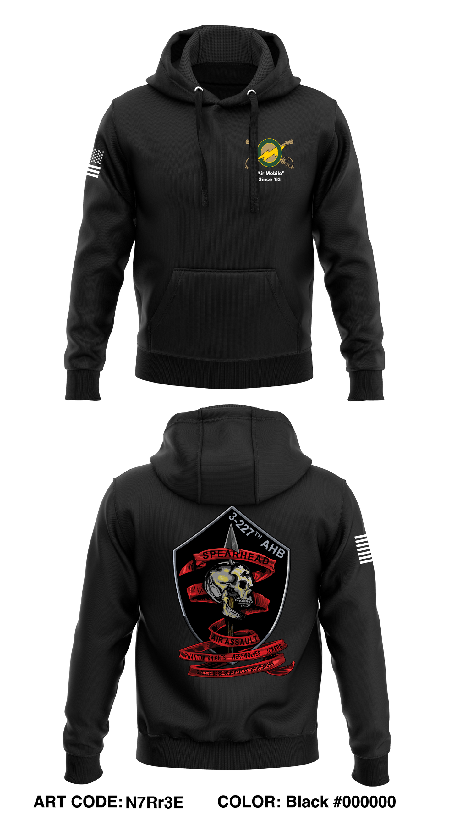3-227 AHB Core Men's Hooded Performance Sweatshirt - N7Rr3E
