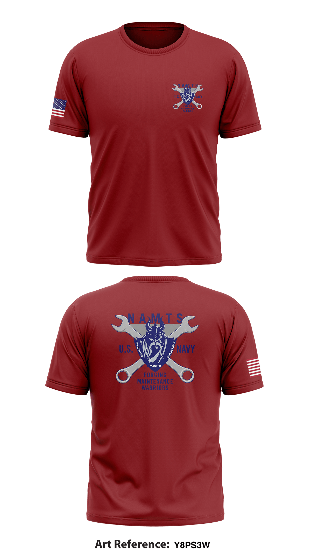 NAMTS Store 1 Core Men's SS Performance Tee - Y8PS3w