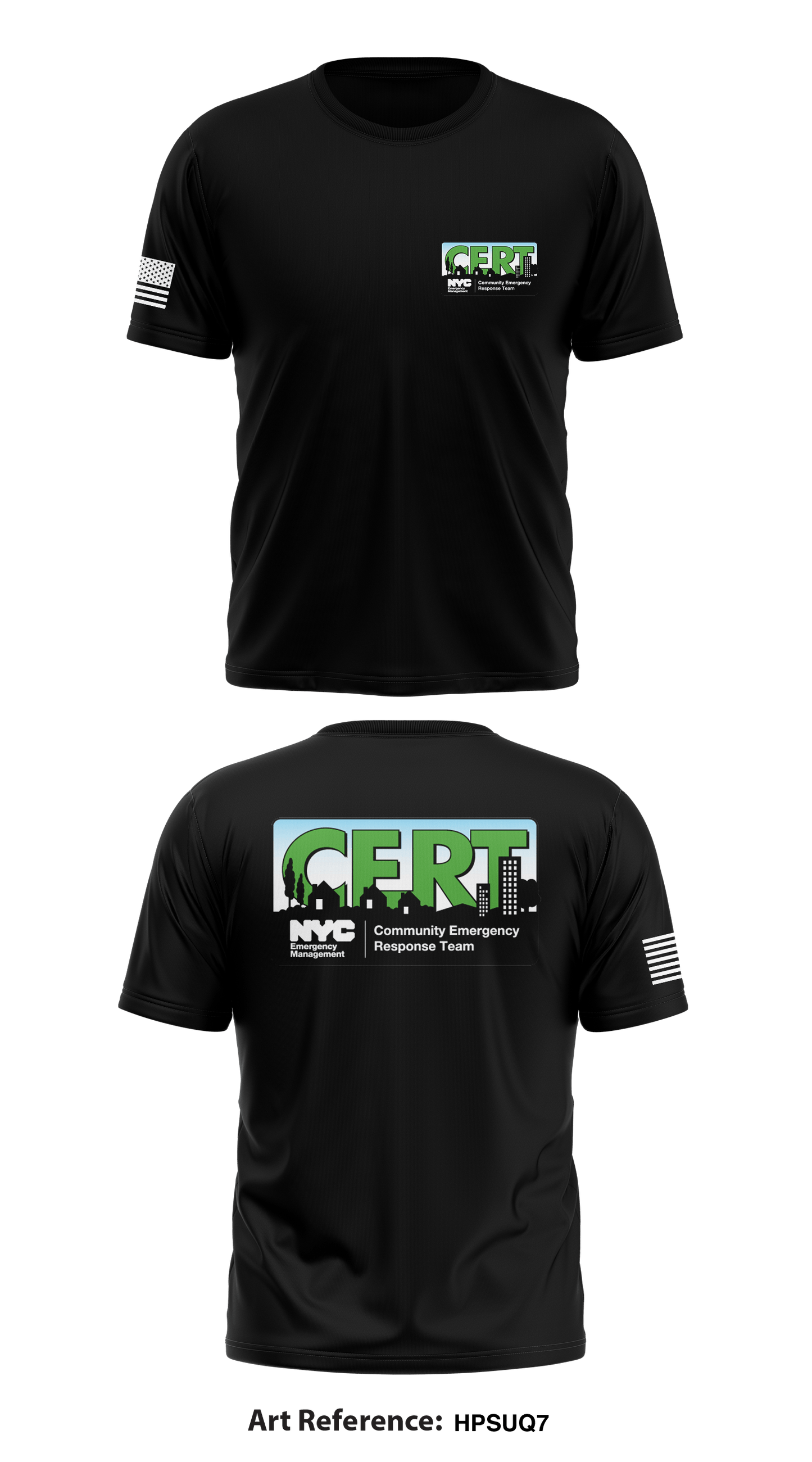 NYC Emergency Management CERT Store 1 Core Men's SS Performance Tee - hPsuq7