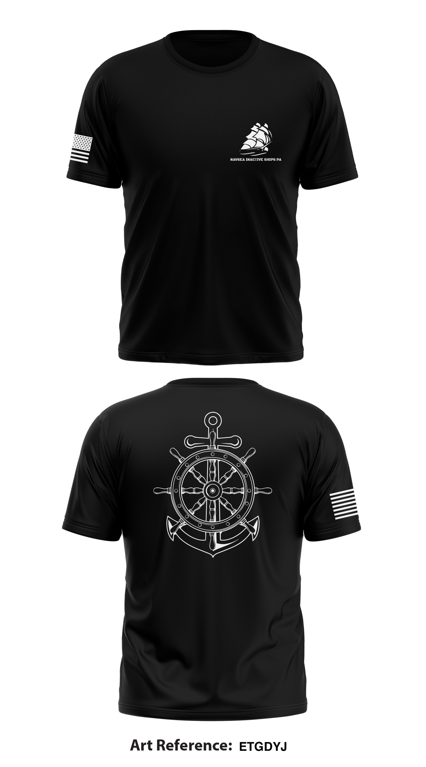 Inactive Ships PA Core Men's SS Performance Tee - ETGdYJ