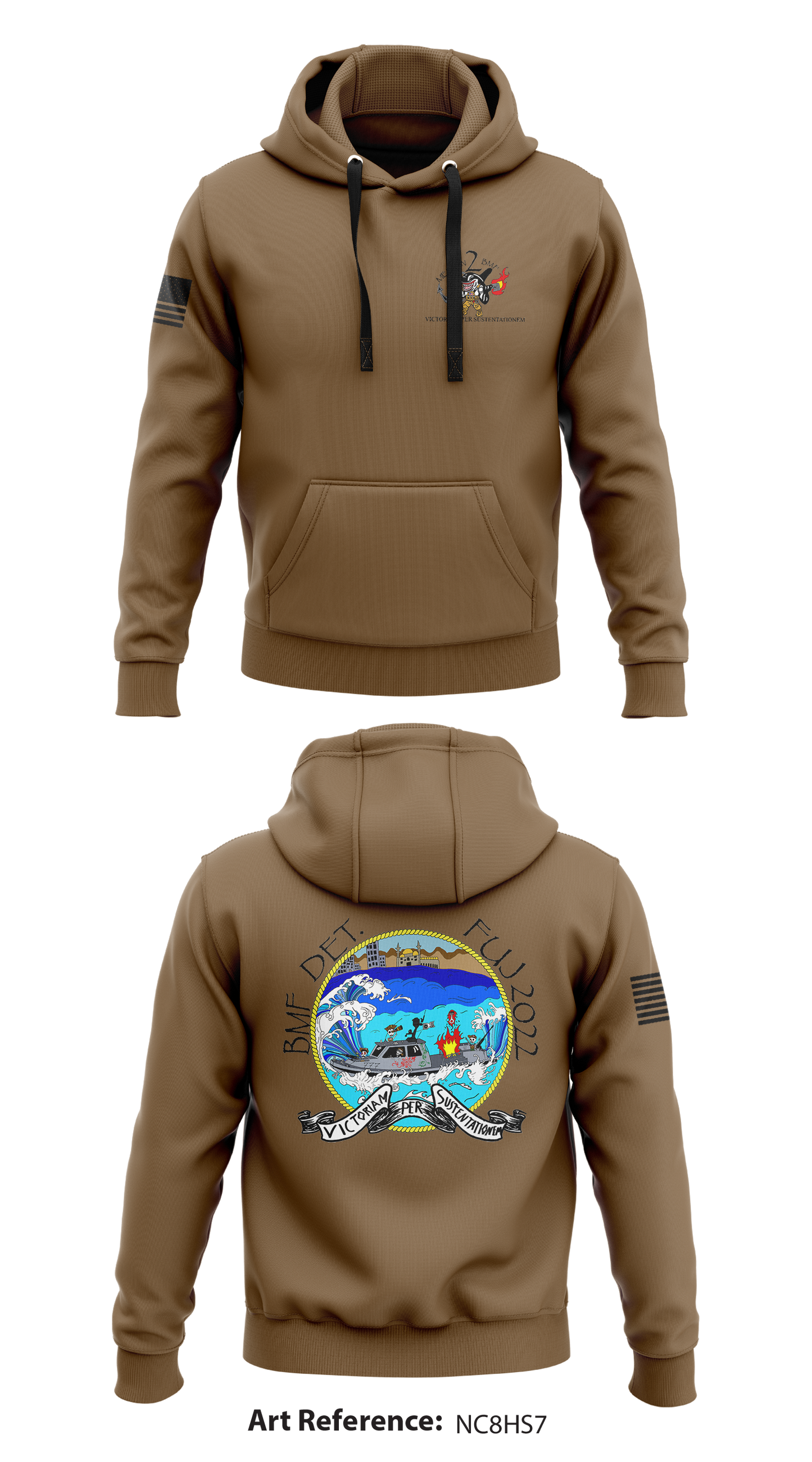 MSRON 2 Core Men's Hooded Performance Sweatshirt - nC8hs7