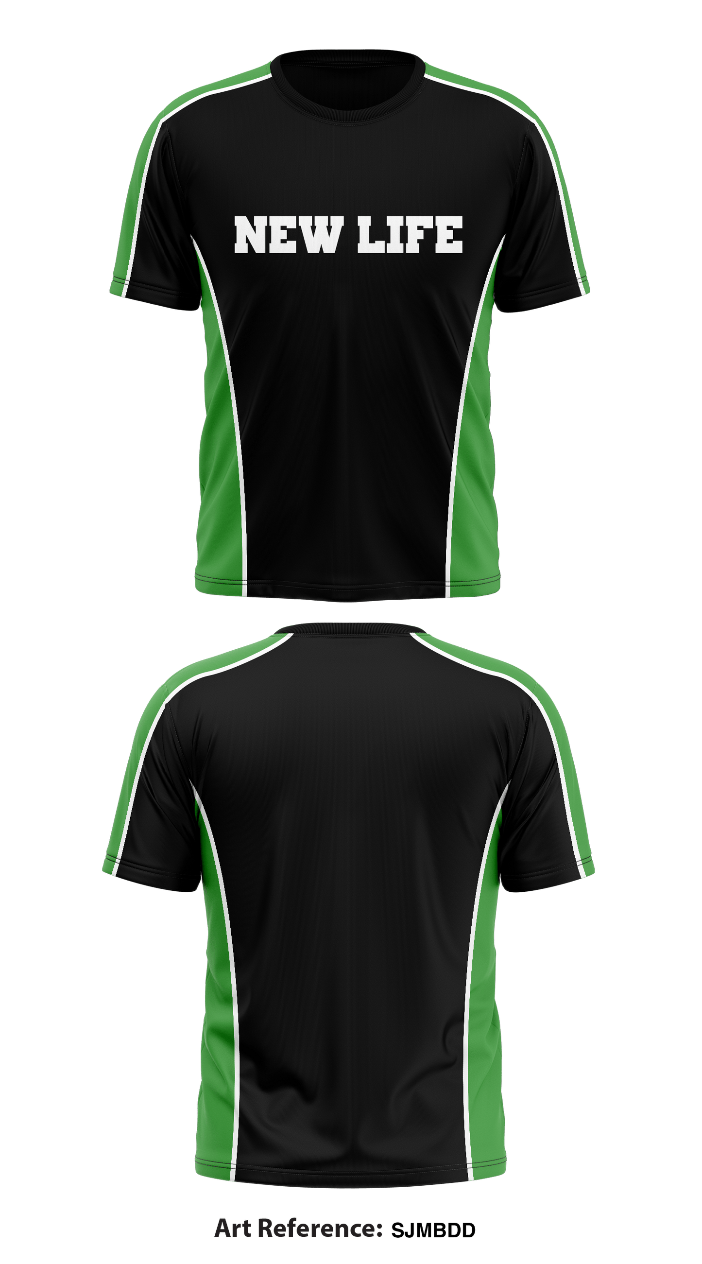 New Life Store 1 Core Men's SS Performance Tee - sJmBDd