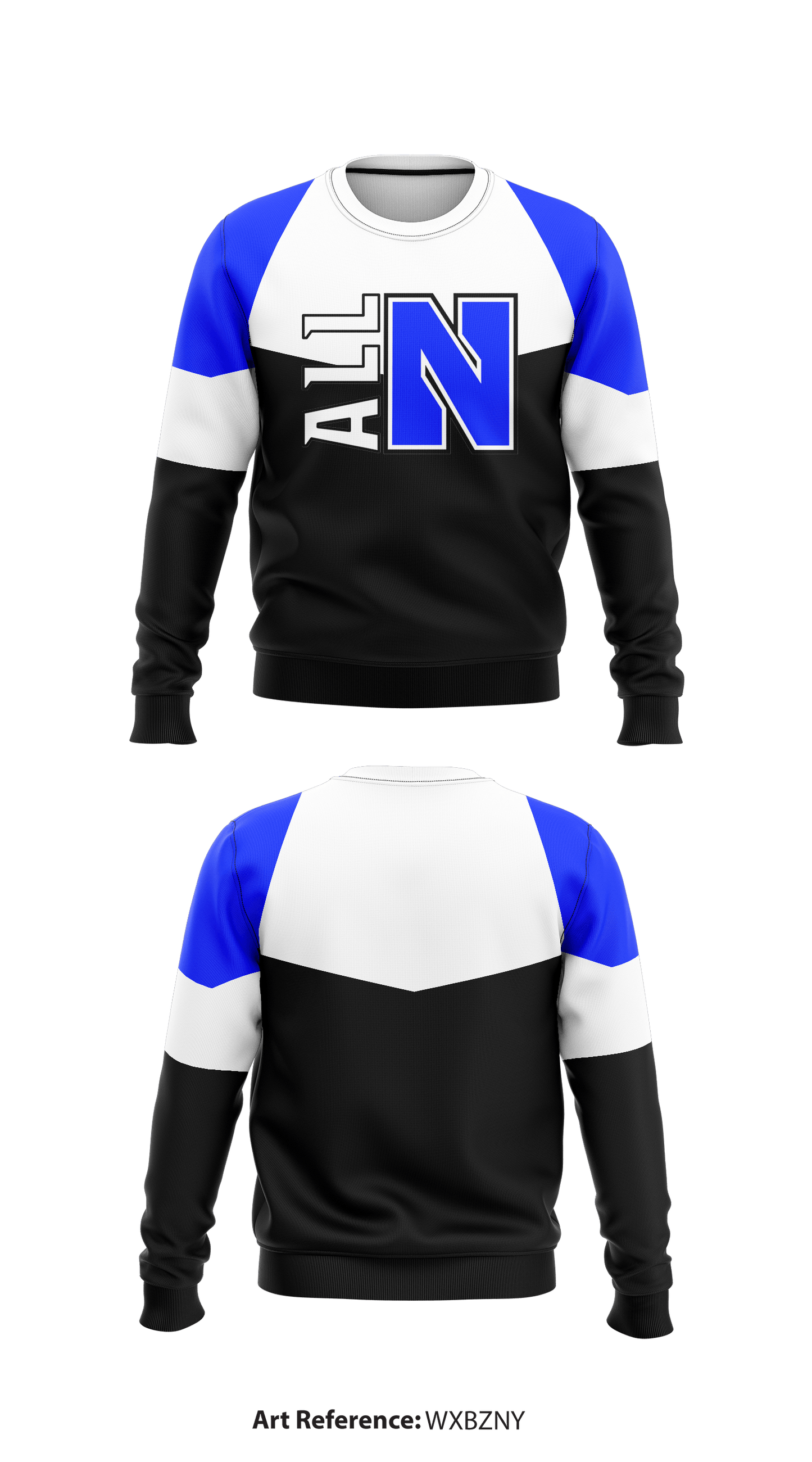 Newcastle Racers Core Men's Crewneck Performance Sweatshirt - wxBzny