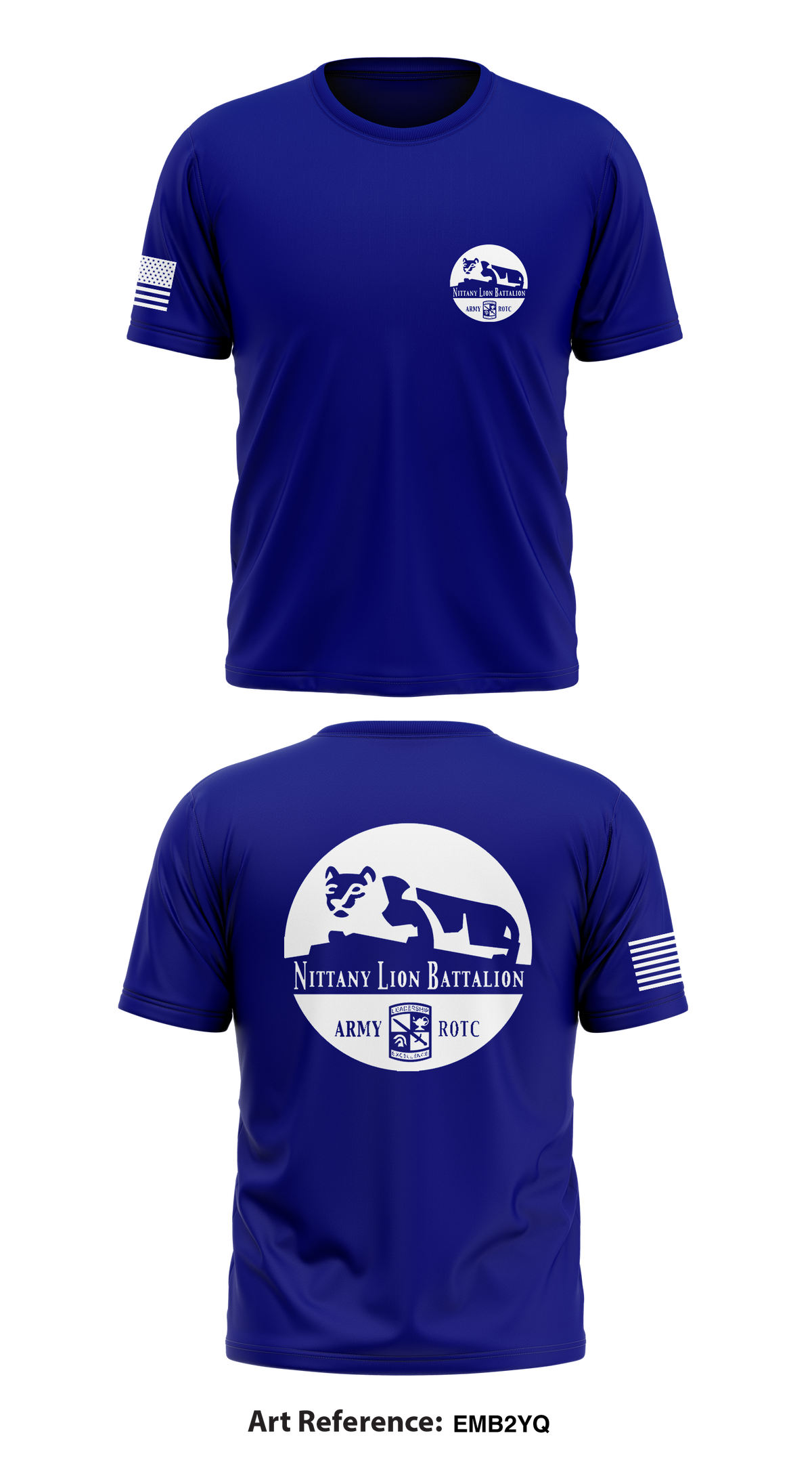 Nittany Lion Battalion Store 1 Core Men's SS Performance Tee - eMb2yQ