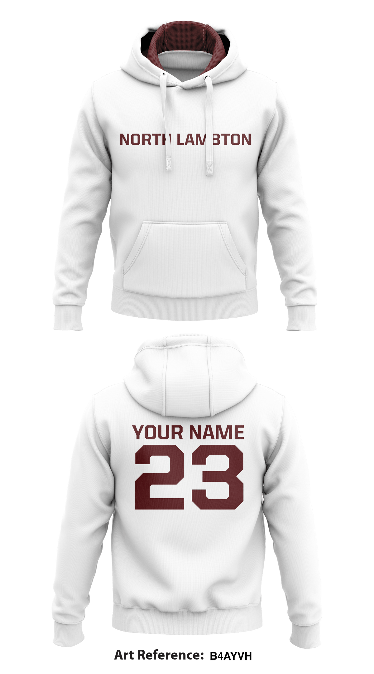North Lambton Store 1 Core Men's Hooded Performance Sweatshirt - b4aYVH