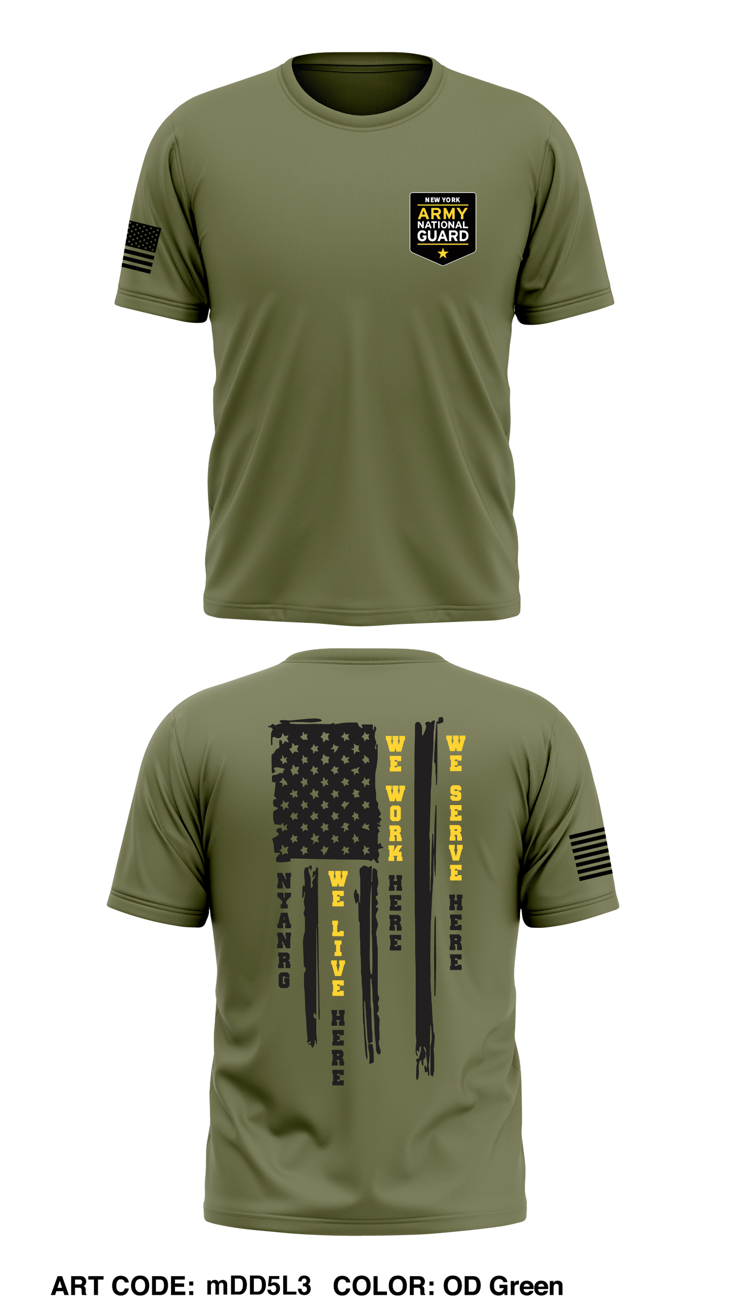 Nyarng Store 1 Core Men's SS Performance Tee - mDD5L3