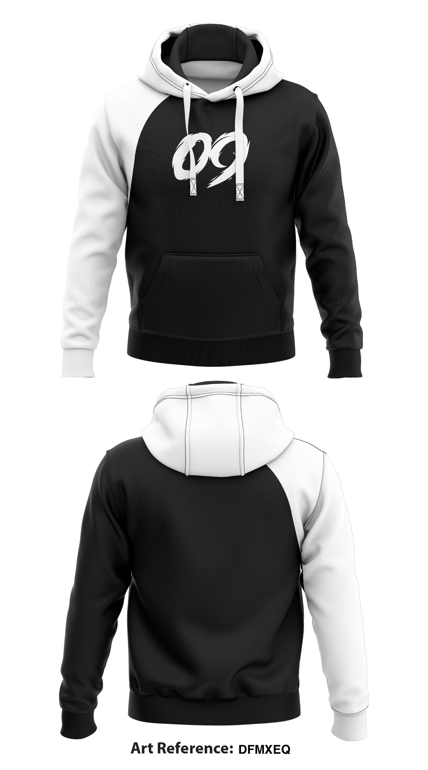 O9 Store 1 Core Men's Hooded Performance Sweatshirt - dfmxeq