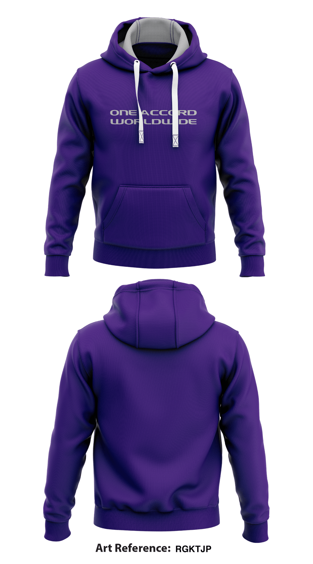 One Accord Worldwide Store 1 Core Men's Hooded Performance Sweatshirt - RgKtjP