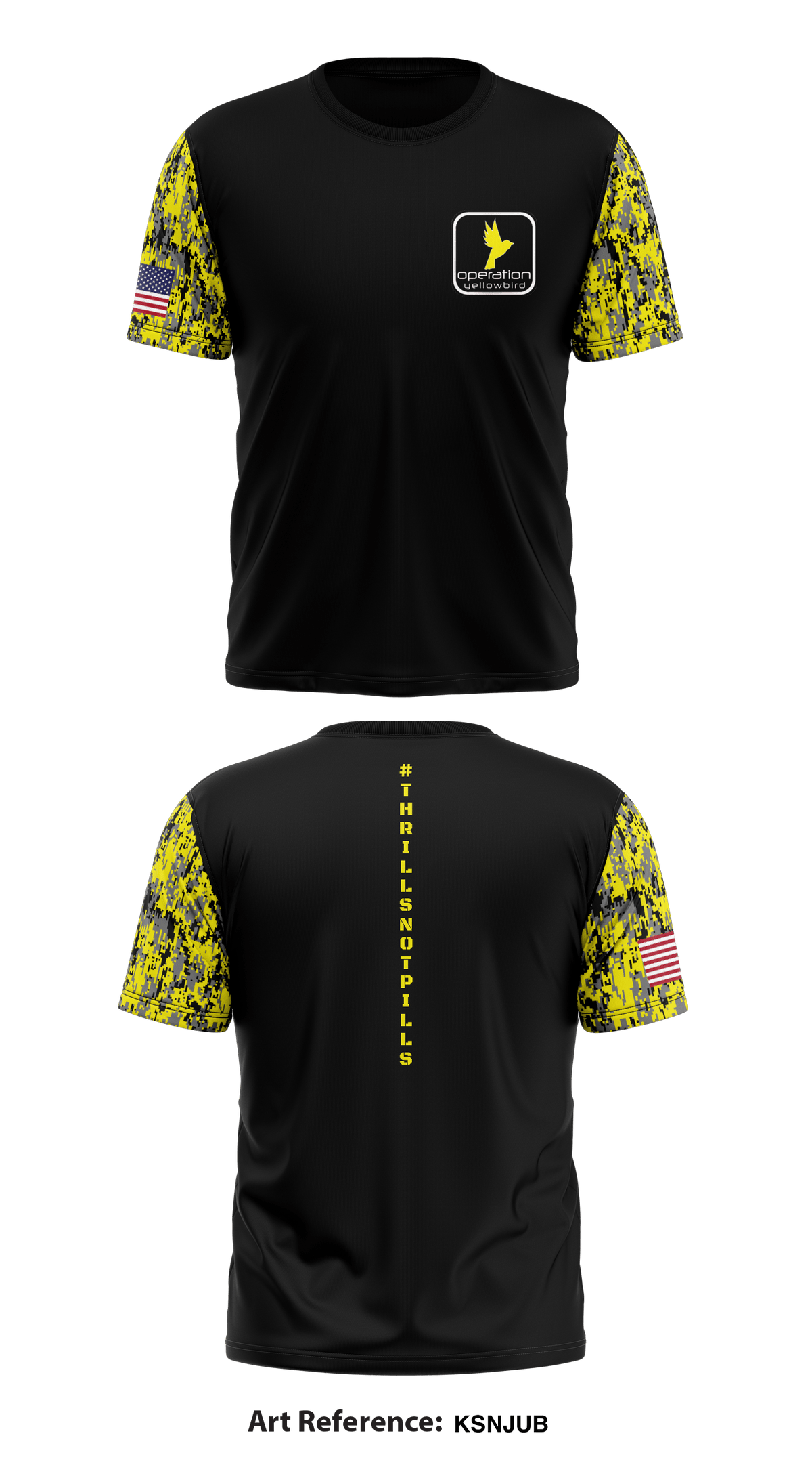 Operation Yellowbird Store 1 Core Men's SS Performance Tee - KSnJuB
